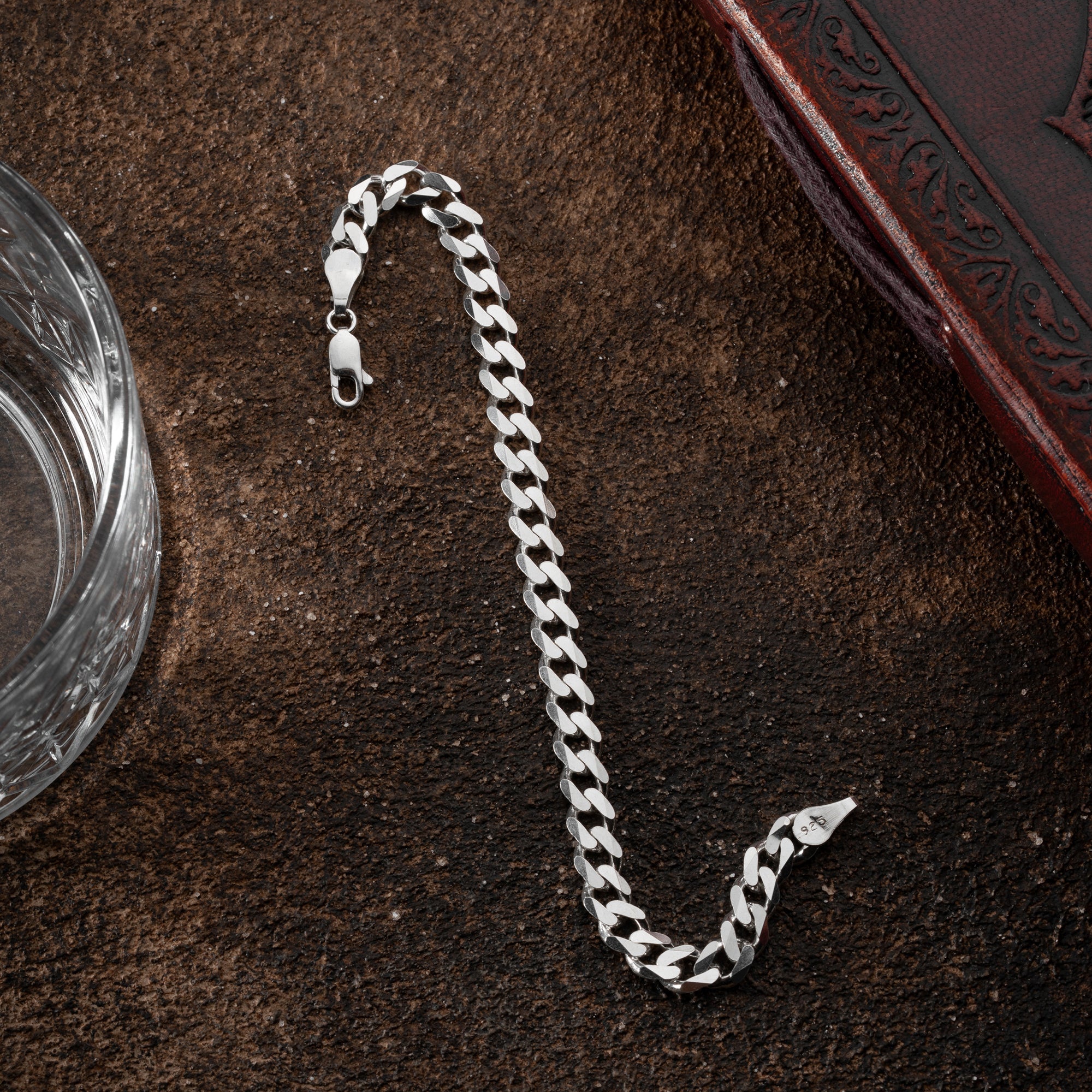 PANZER ARMBAND 5MM | 925 SILBER