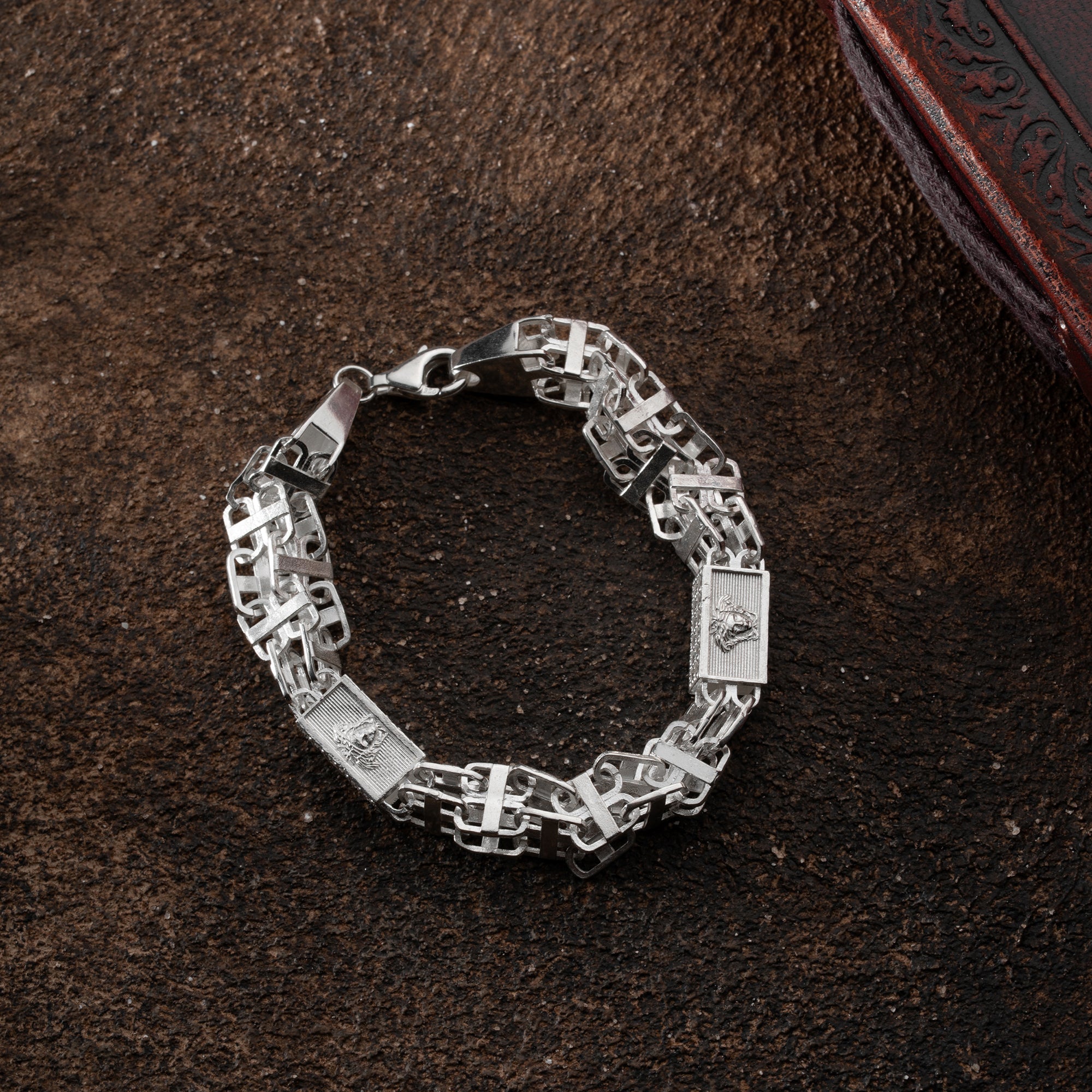 BIG KÄFIG ARMBAND | 925 SILBER.