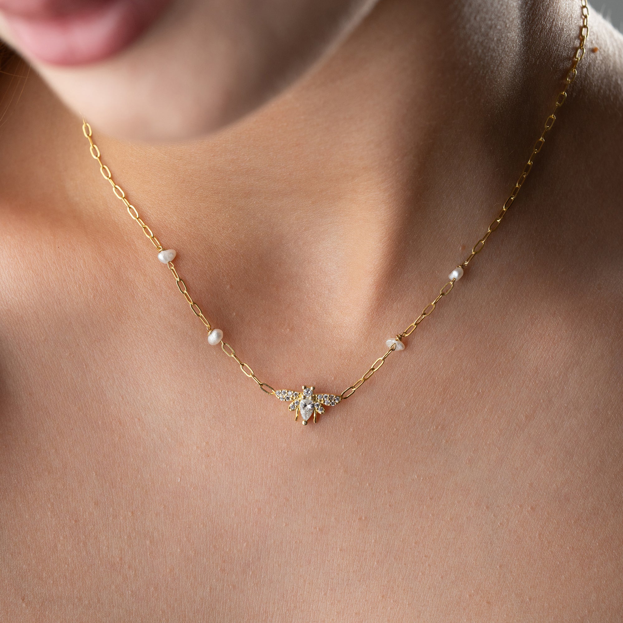 MONIAN PEARL KETTE | 925 SILBER