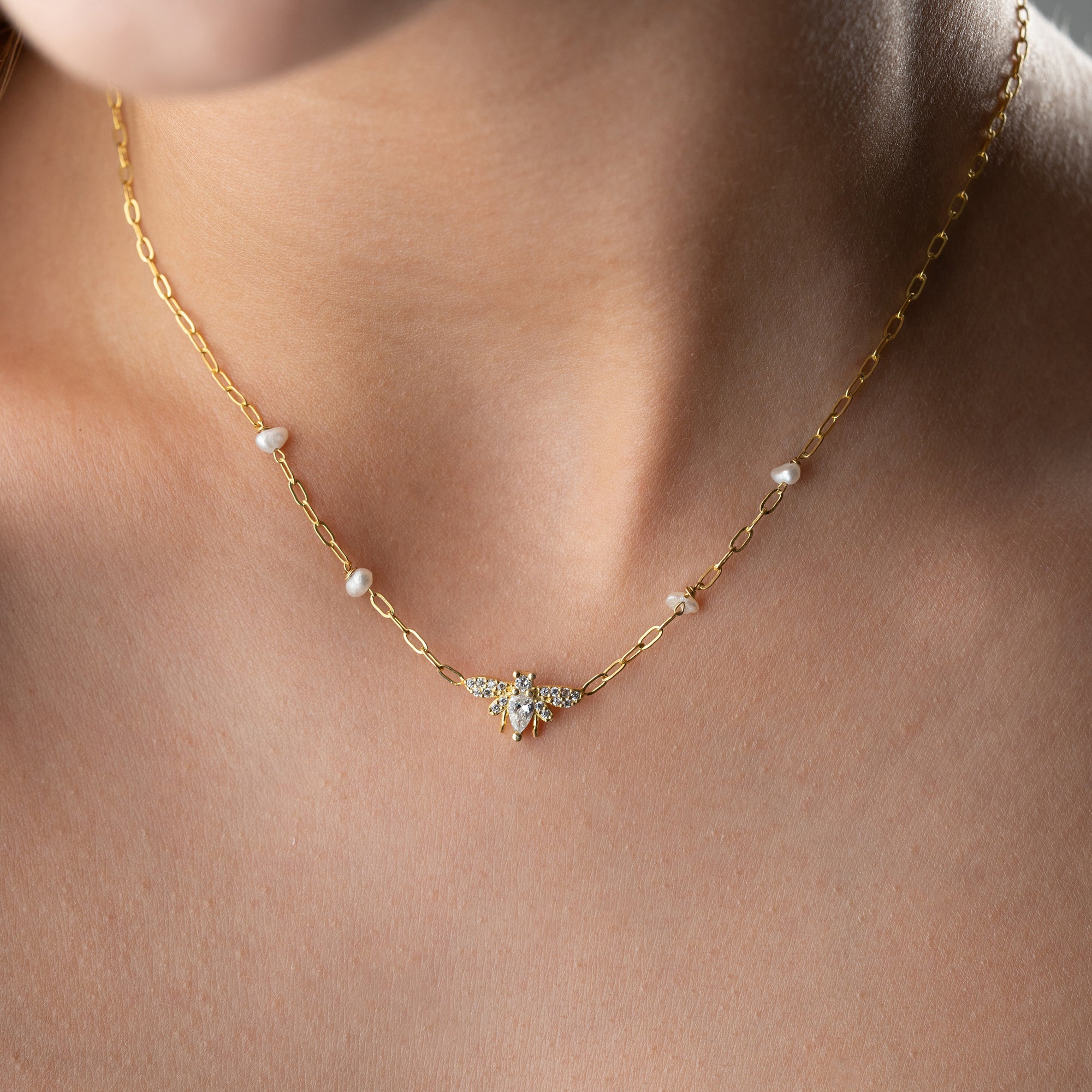 MONIAN PEARL KETTE | 925 SILBER