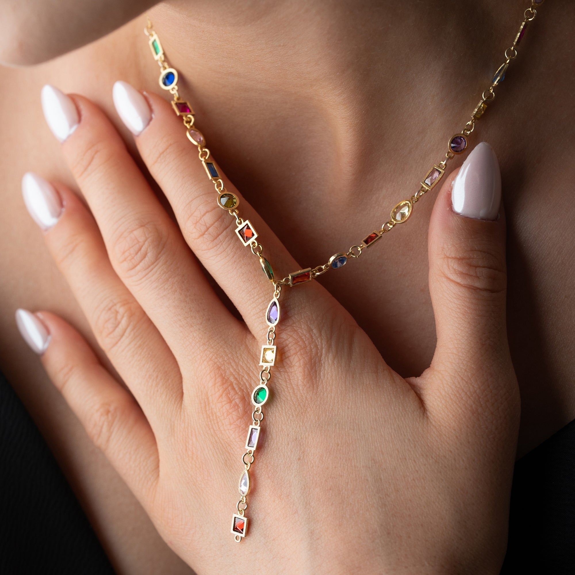 COLORFULL Y KETTE | 925 SILBER