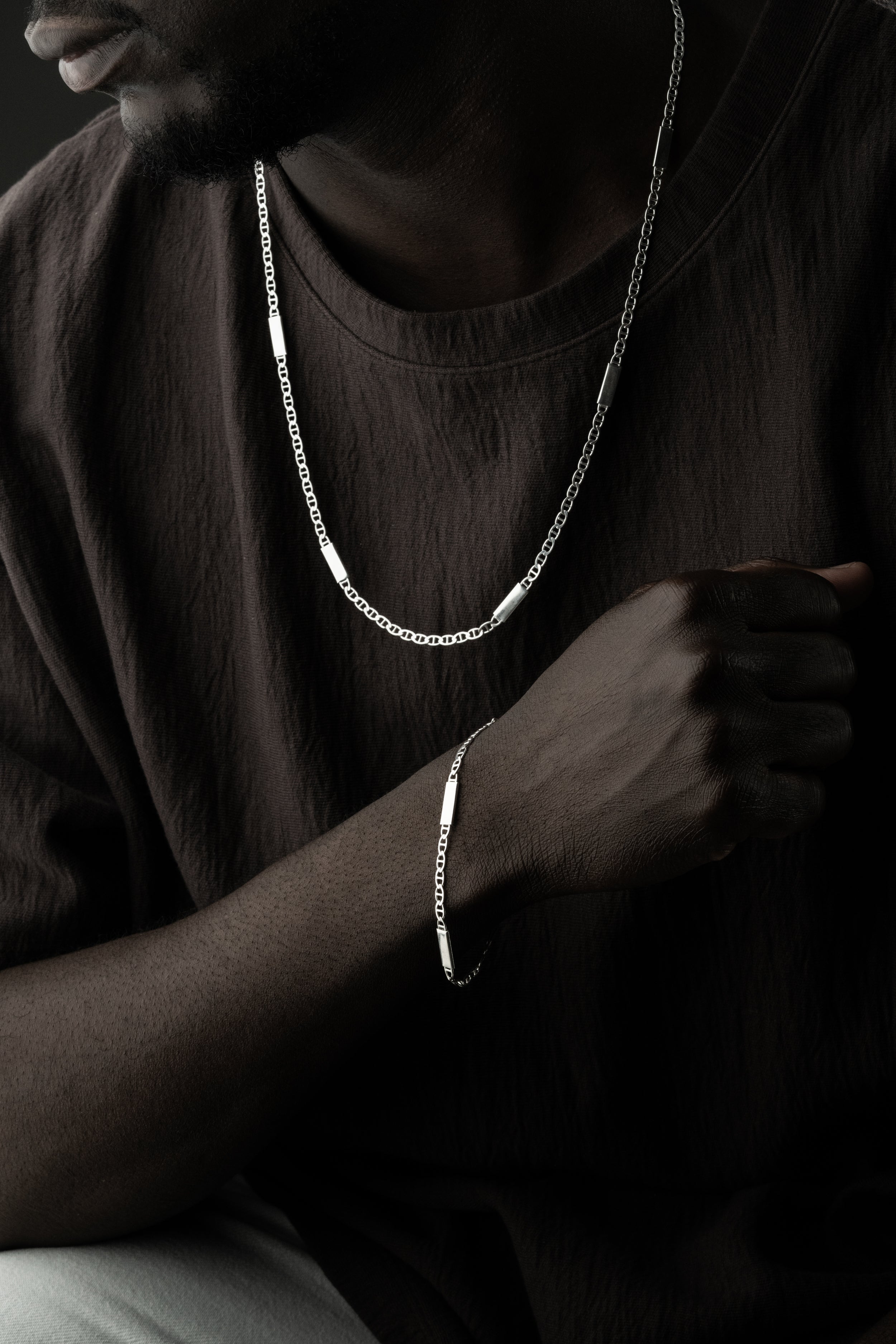 PLATTEN CUBAN LINK SET | 925 SILBER