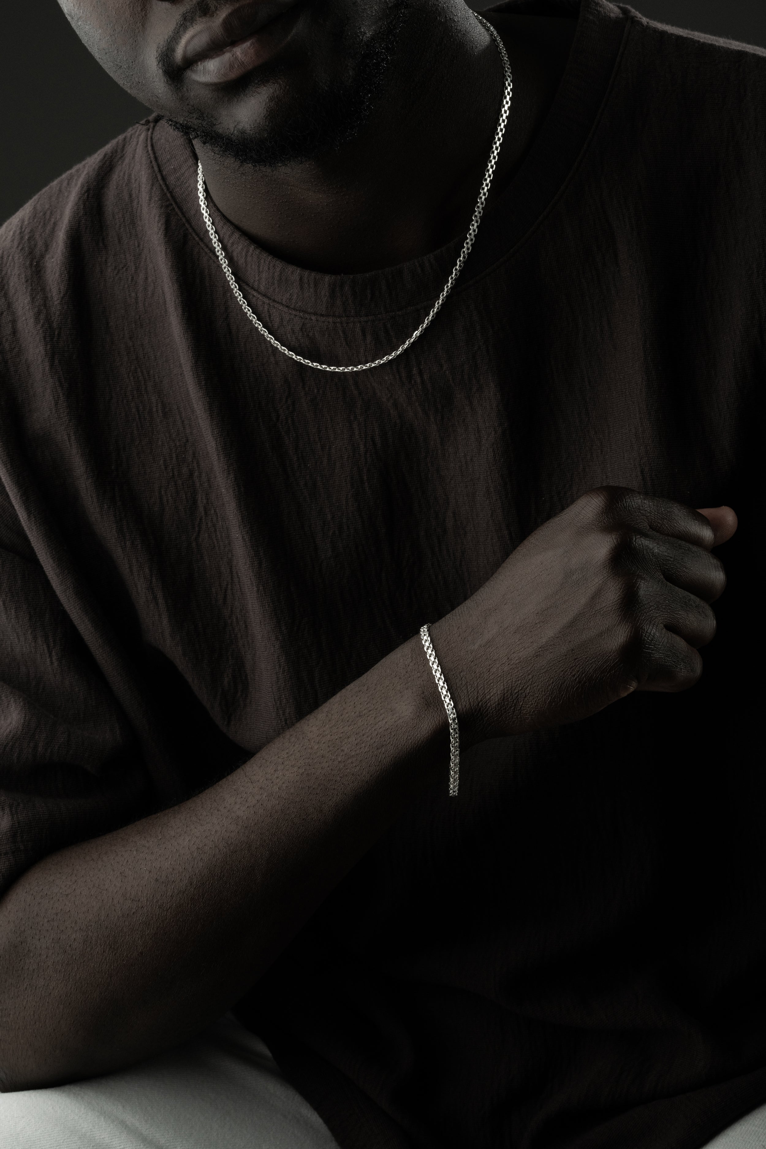 BISMARCK KETTE SET | 925 SILBER