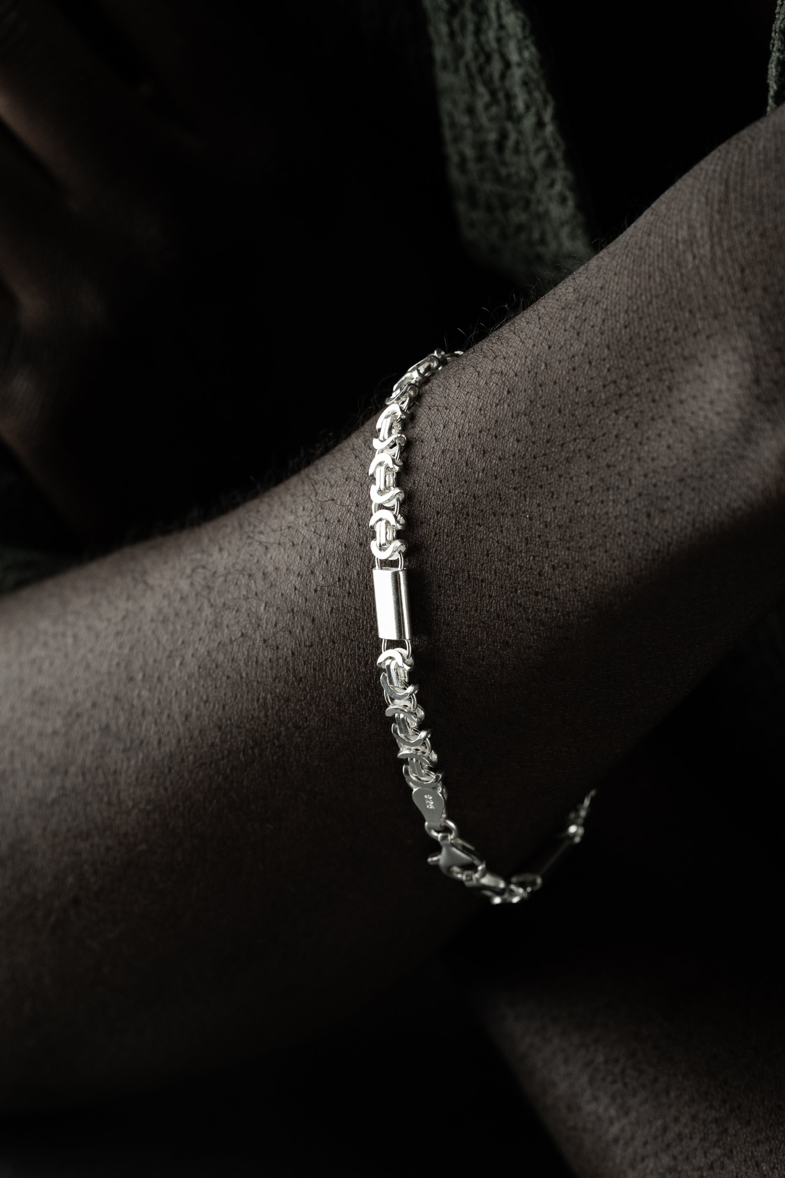 KÖNIGSARMBAND FLACH 5MM | 925 SILBER.