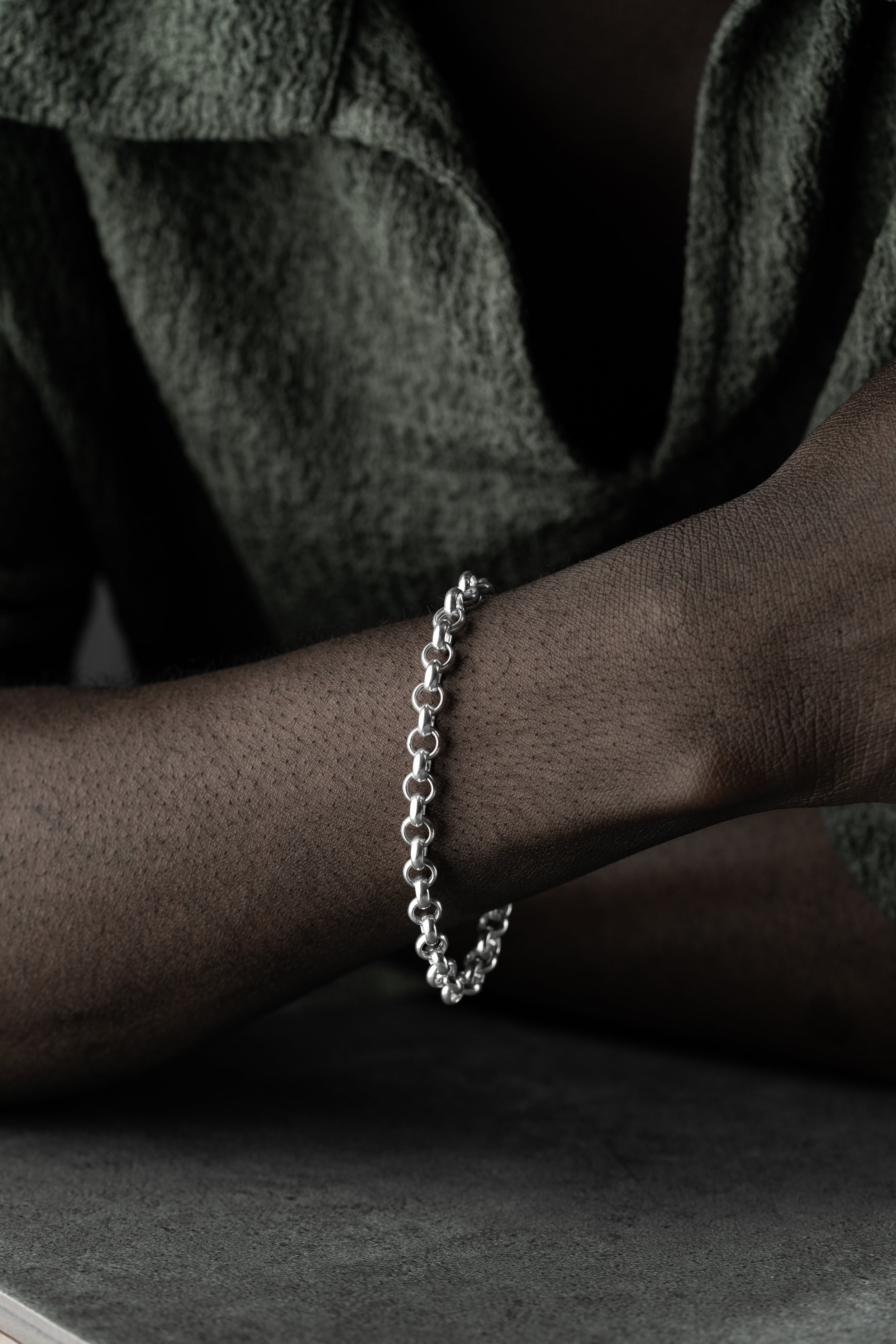 BIG DOCH ARMBAND 5MM | 925 SILBER.