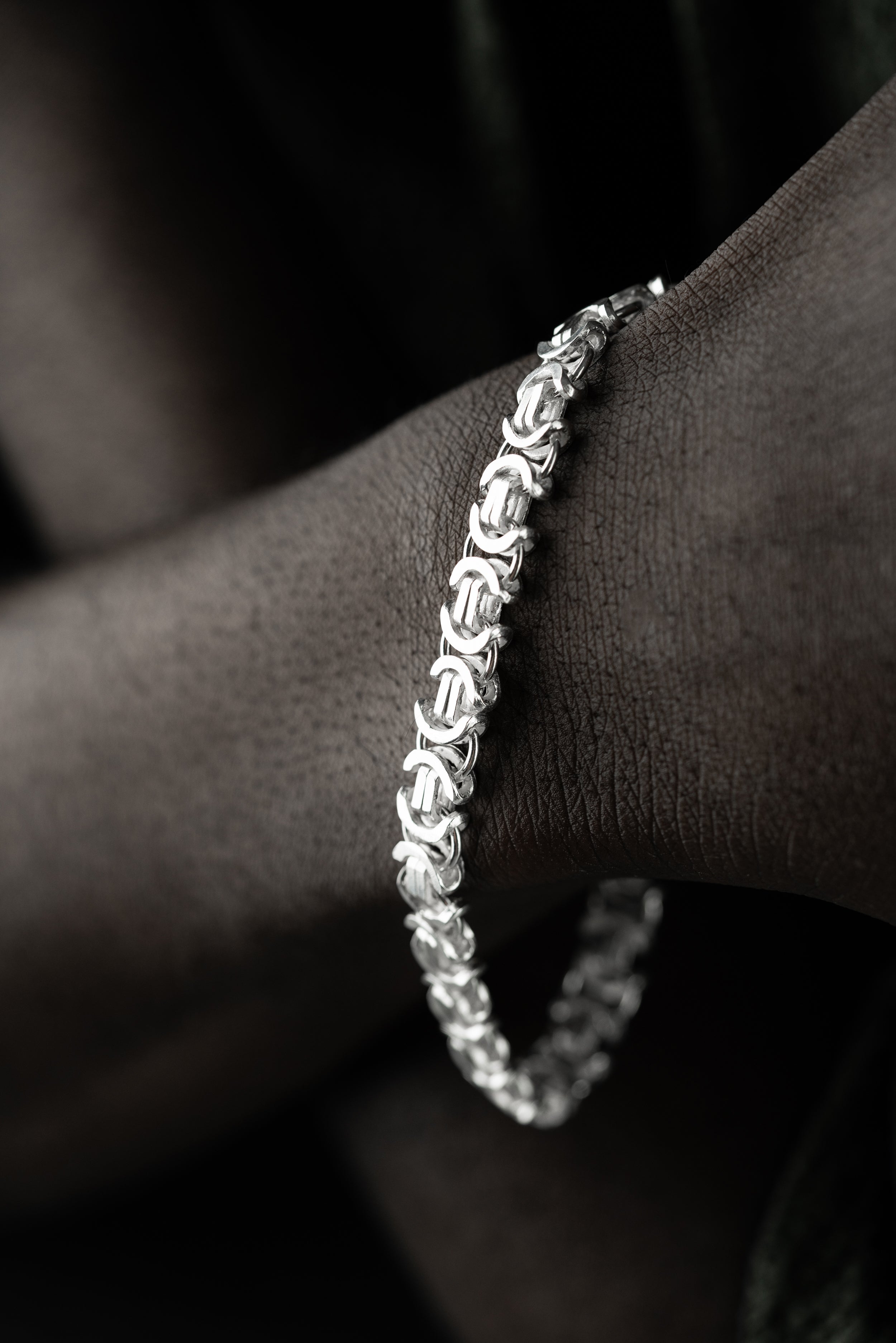 KÖNIGSARMBAND FLACH 6MM | 925 SILBER