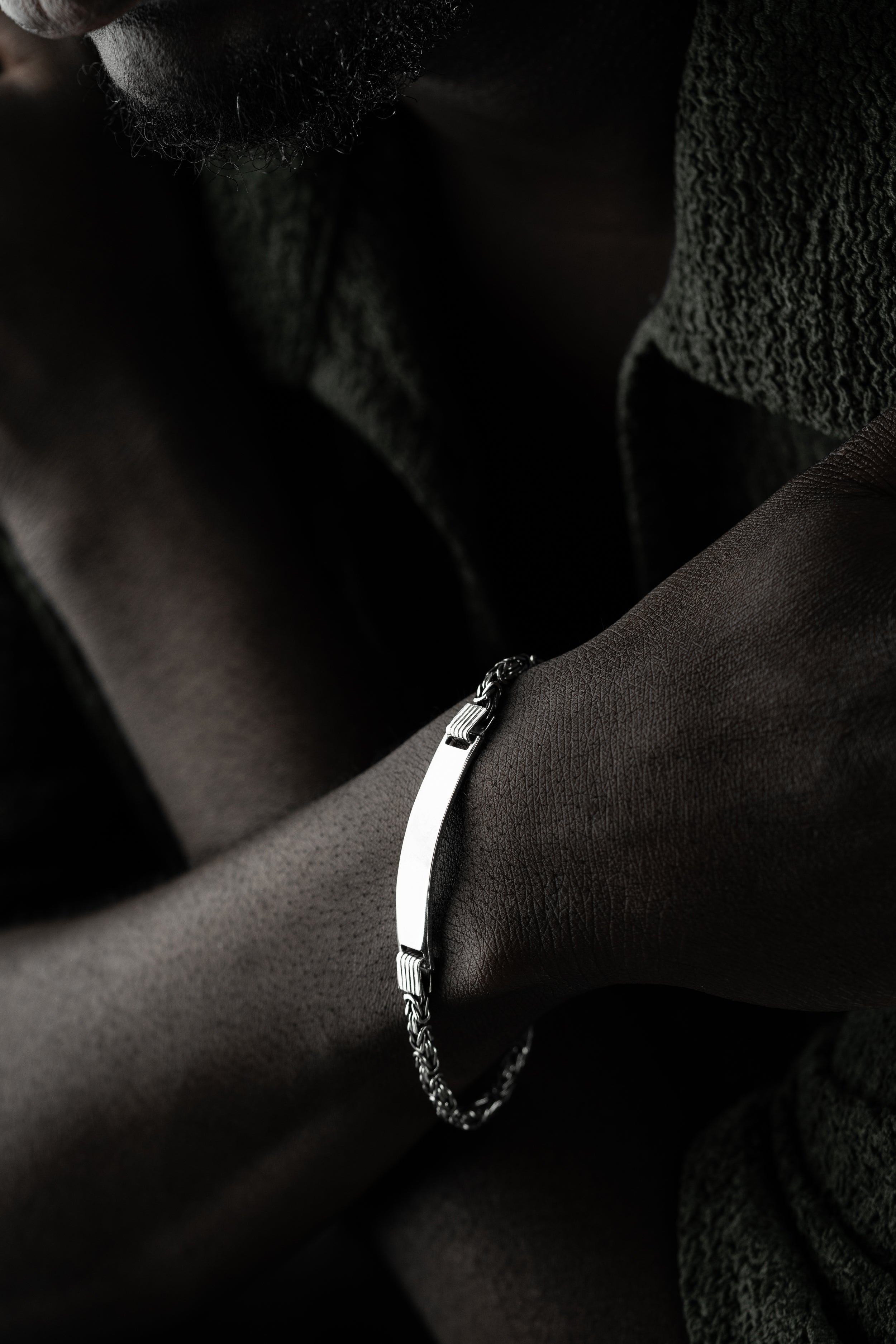 KÖNIGSARMBAND MIT GRAVUR | 925 SILBER.