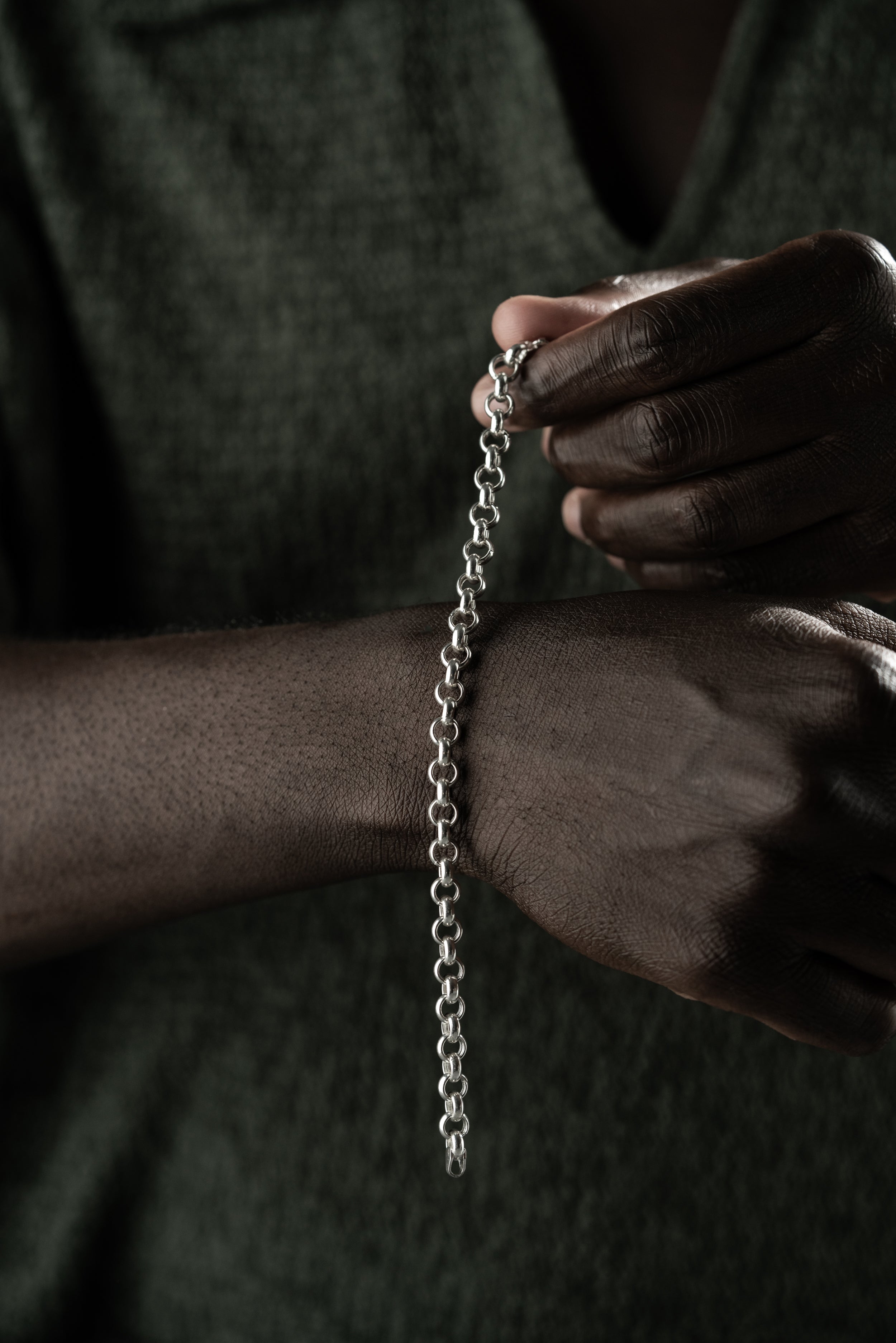 BIG DOCH ARMBAND 5MM | 925 SILBER.