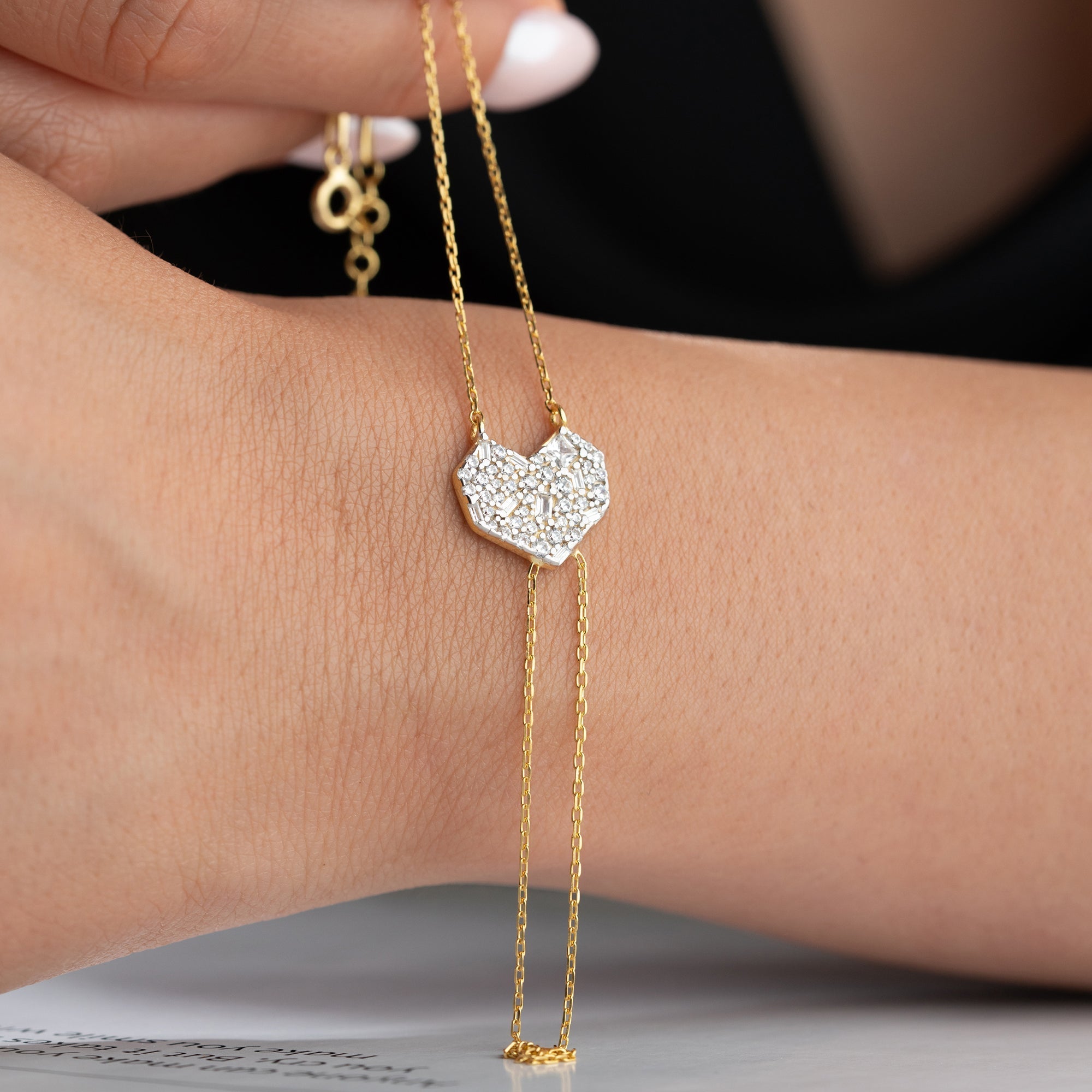 BIG HEART HANDKETTE | 925 SILBER