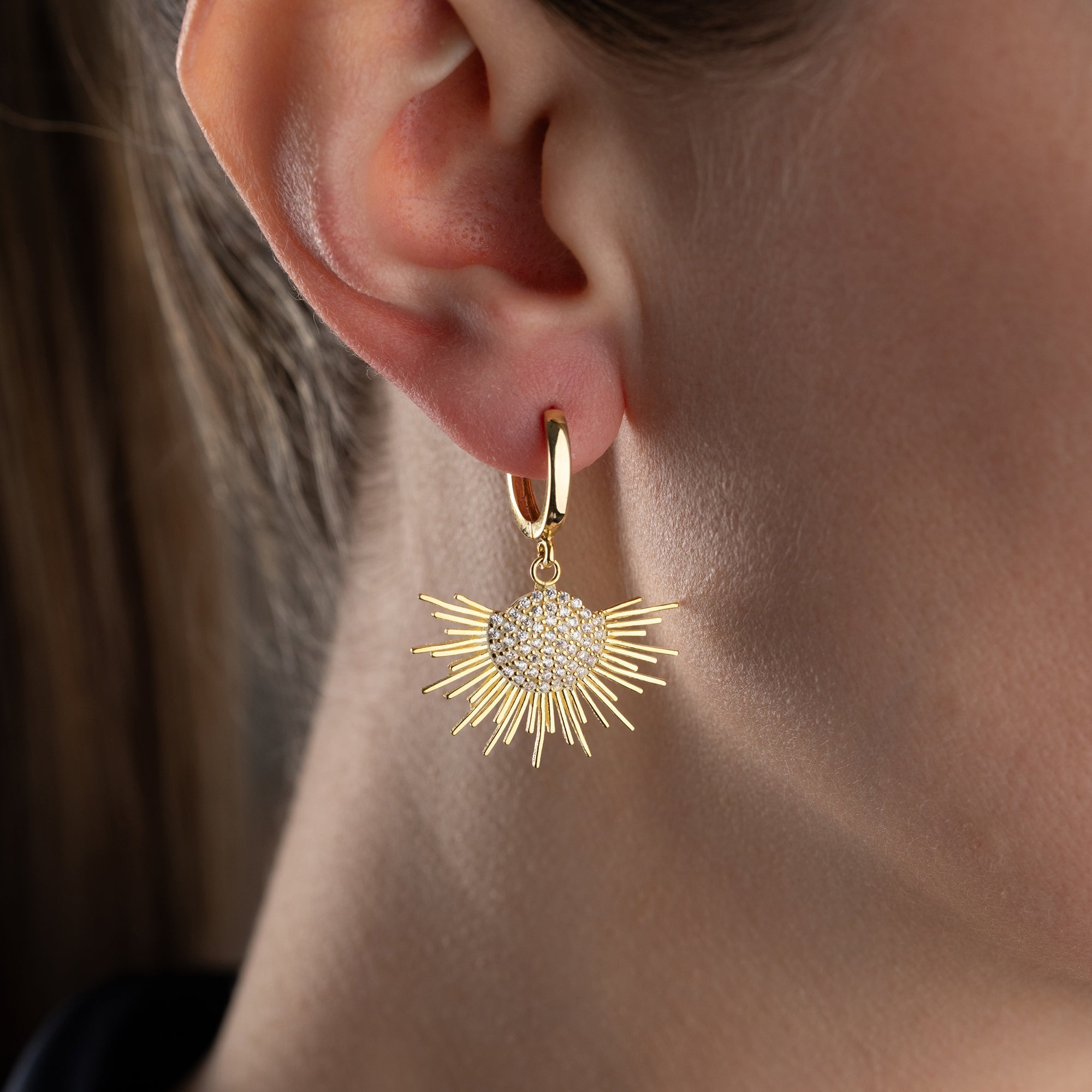 LIVIA OHRRINGE | 925 SILBER