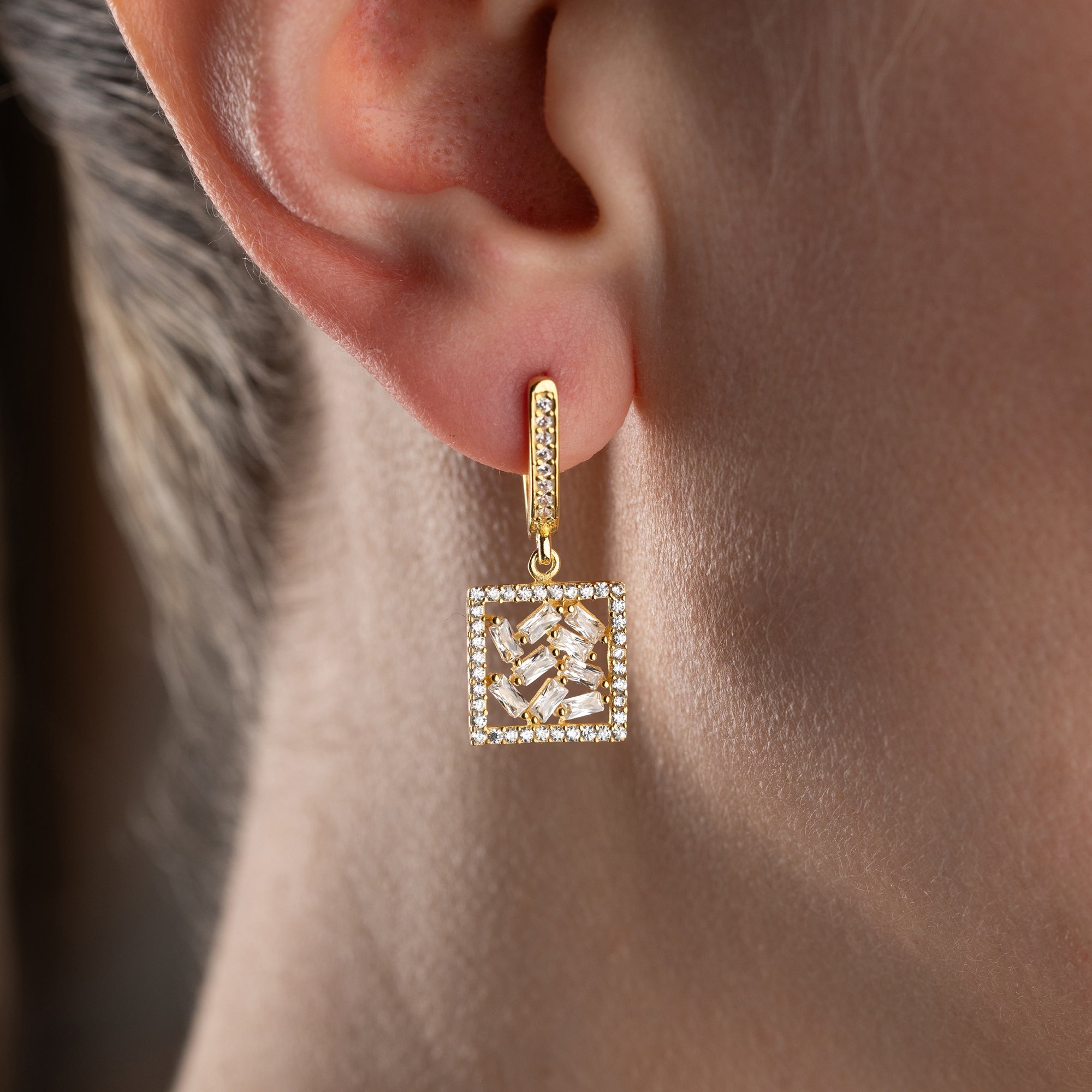 CORAL OHRRINGE | 925 SILBER