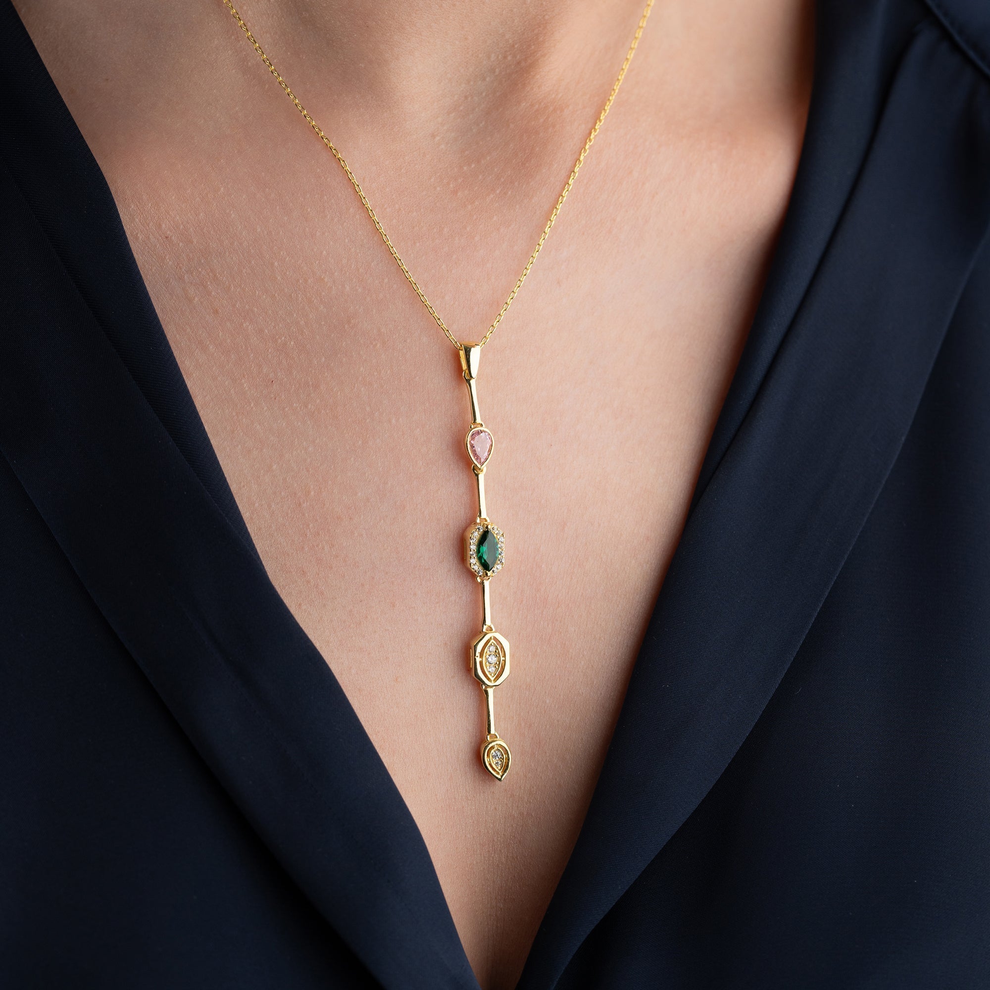 NOLAN Y HALSKETTE | 925 SILBER