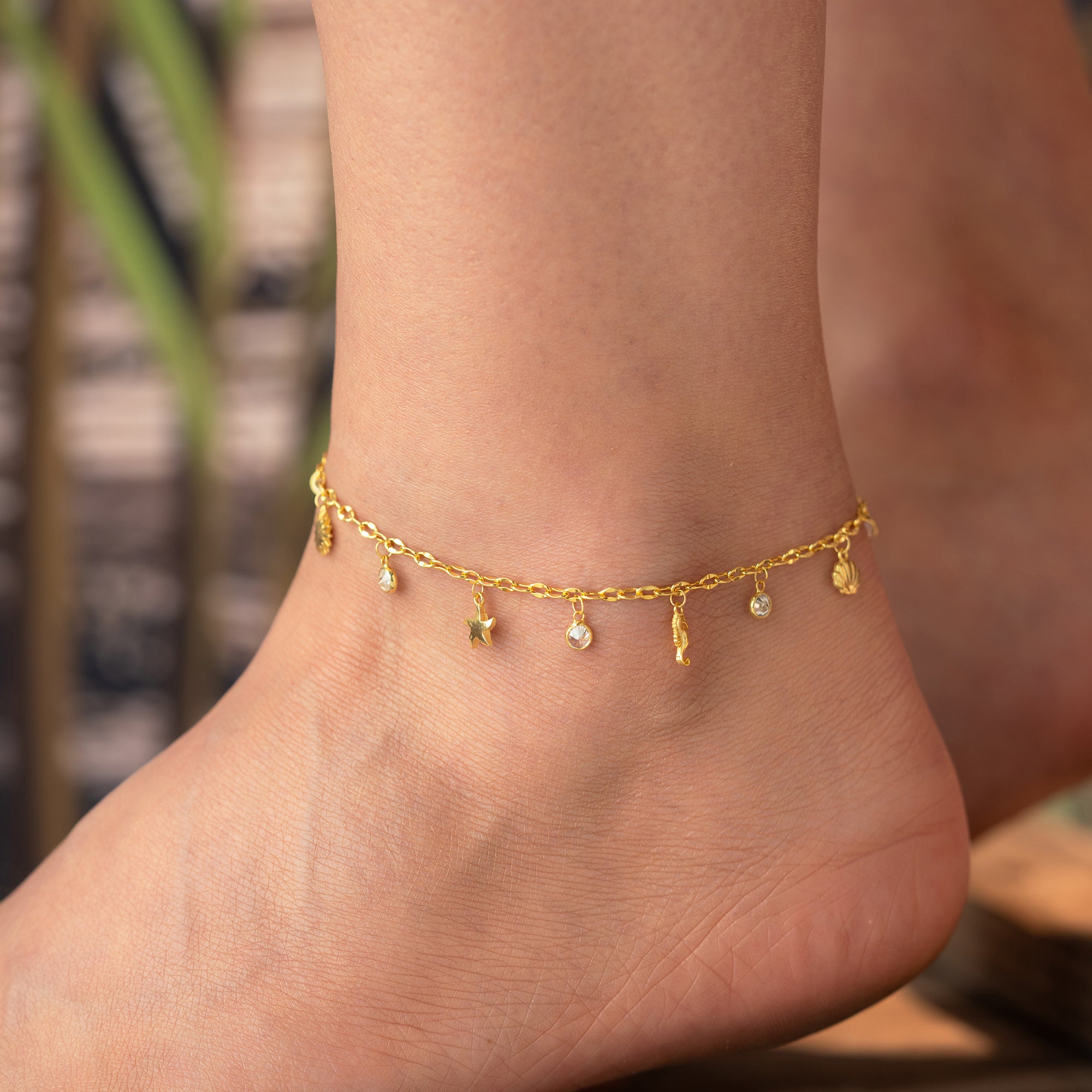 LENA FUSSKETTE | 925 SILBER