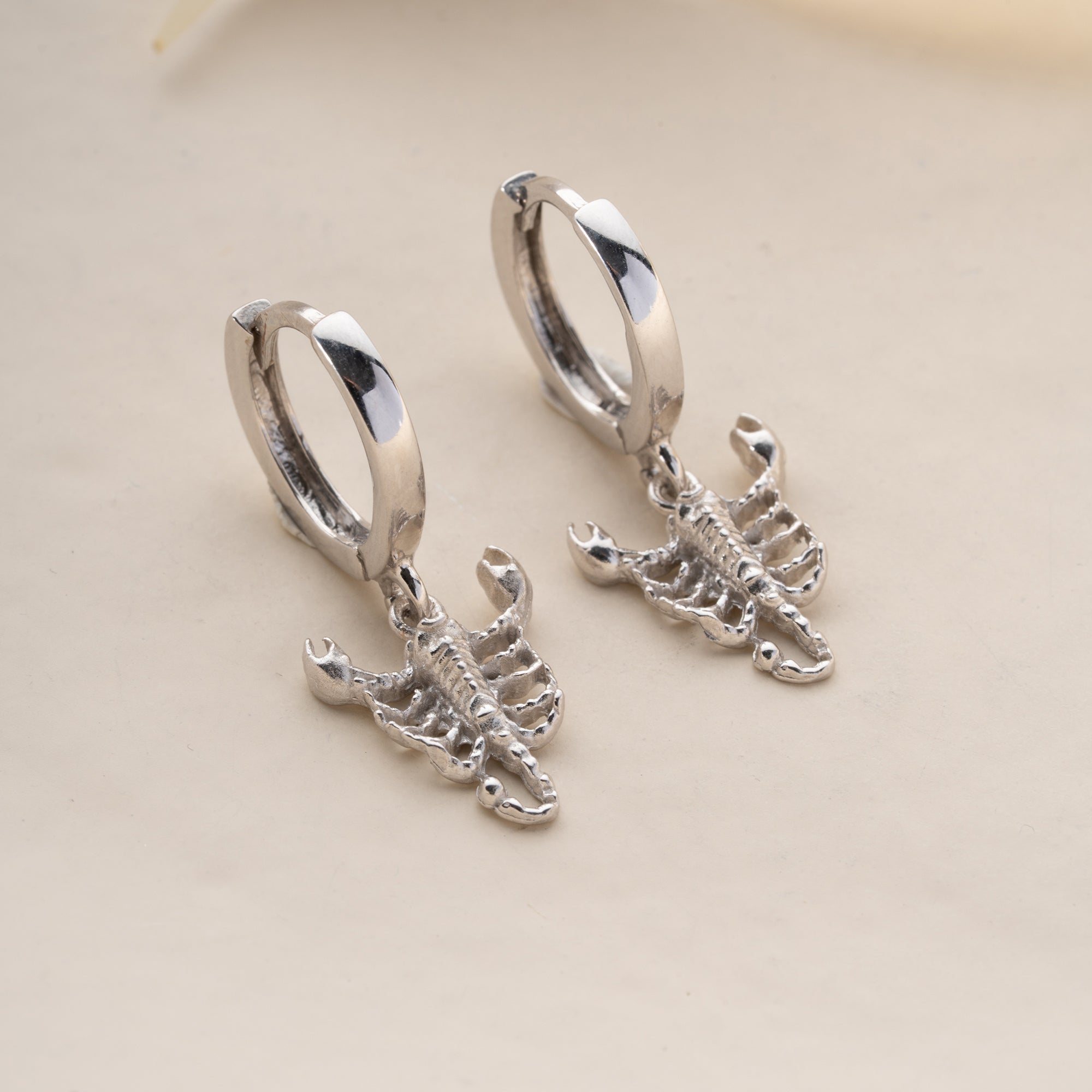 CANCER OHRRINGE | 925 SILBER