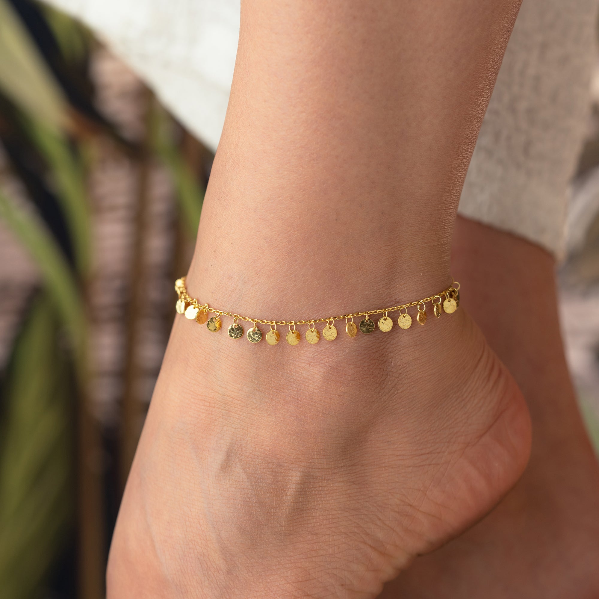 SOLEIL FUSSKETTE | 925 SILBER