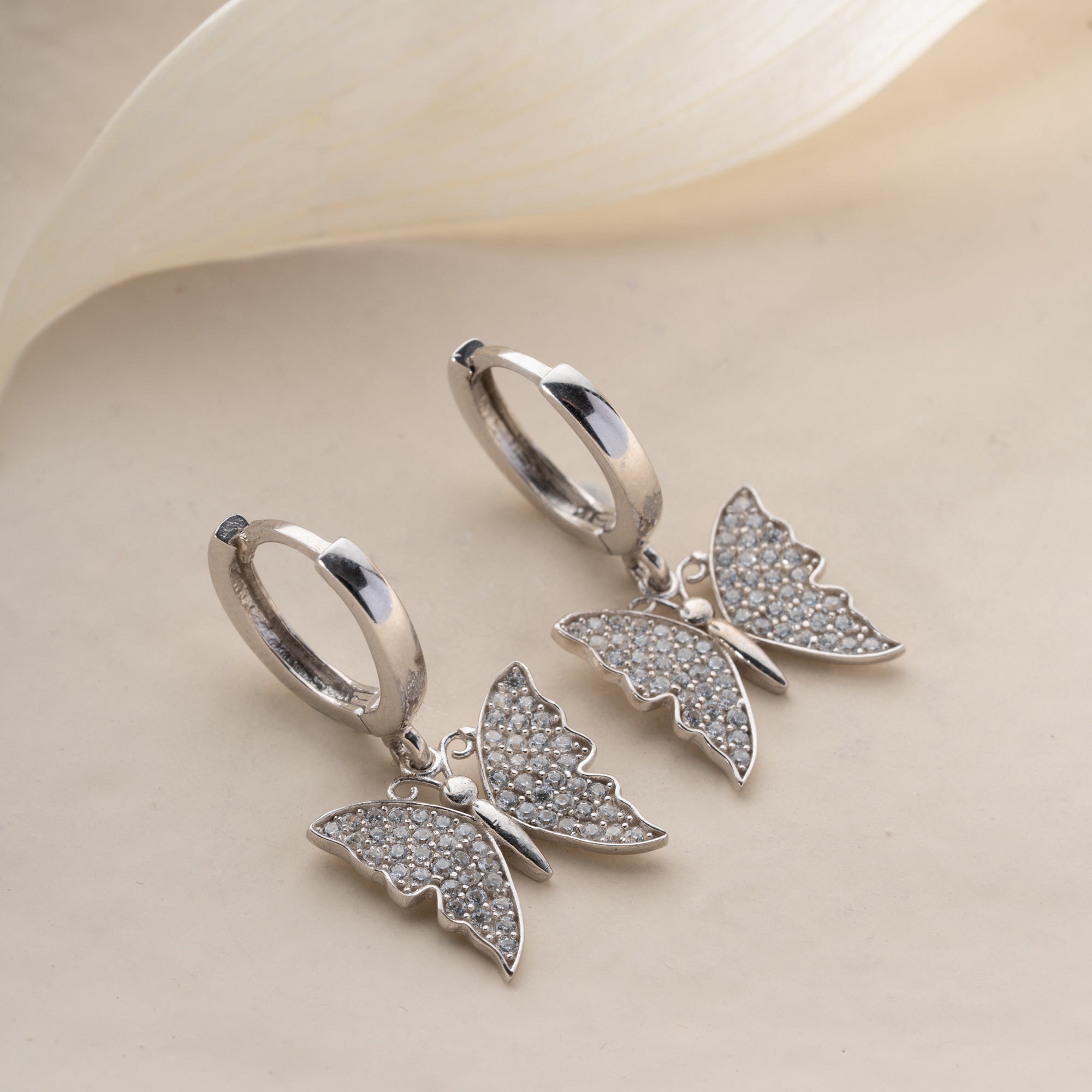 BUTTERFLY OHRRINGE | 925 SILBER