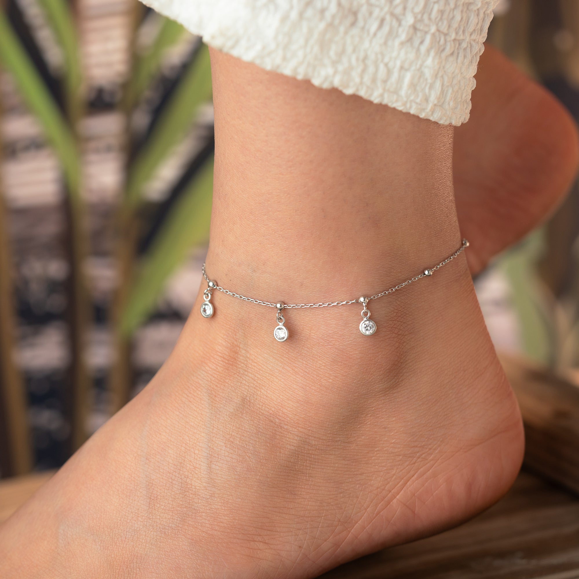 EDEN FUSSKETTE | 925 SILBER