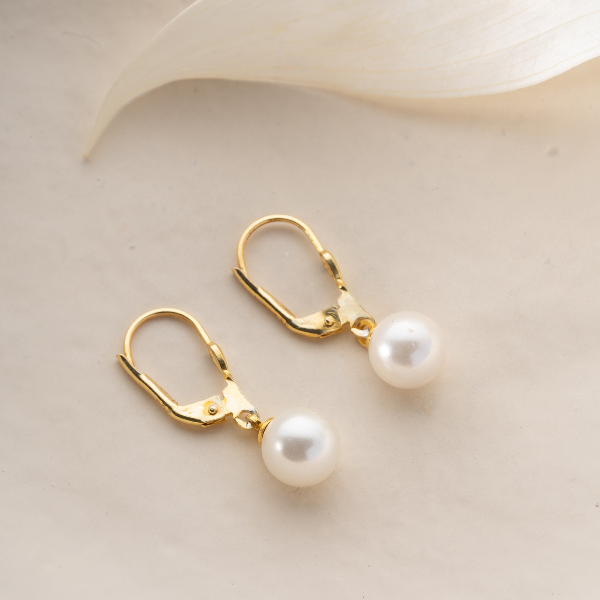 PEARL OHRRINGE | 925 SILBER