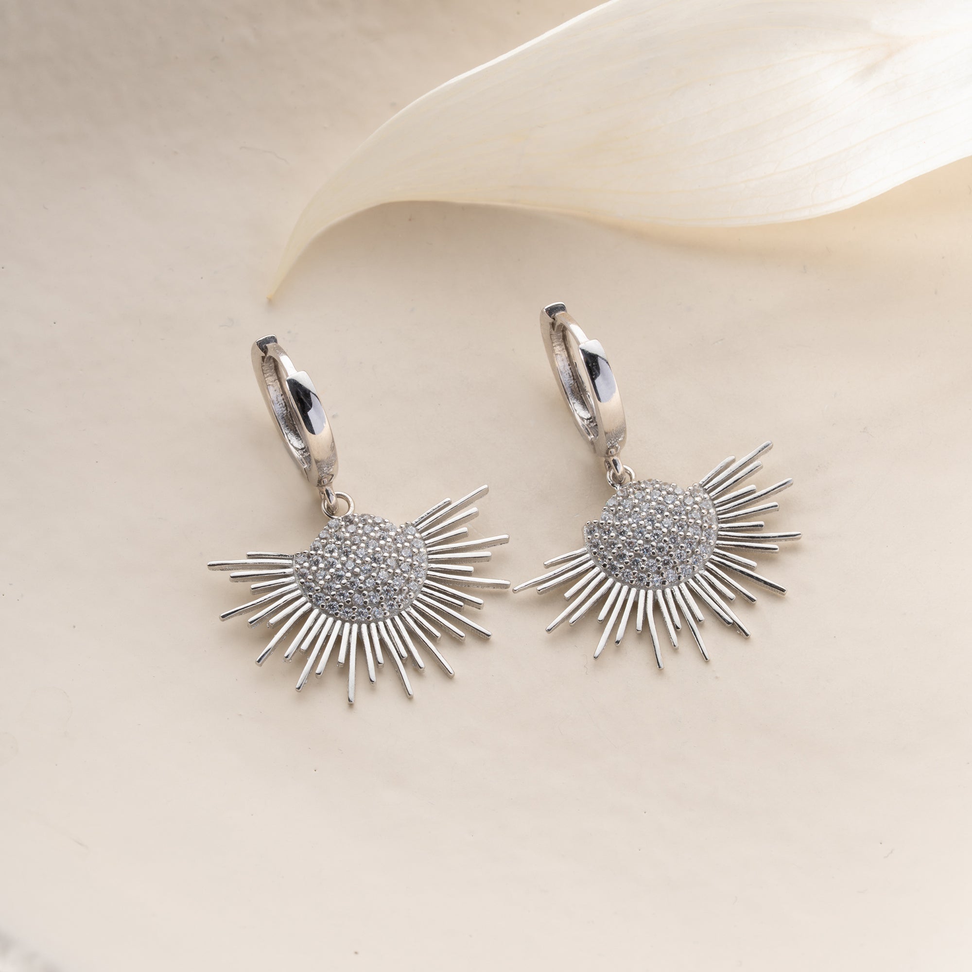 SUN OHRRINGE | 925 SILBER