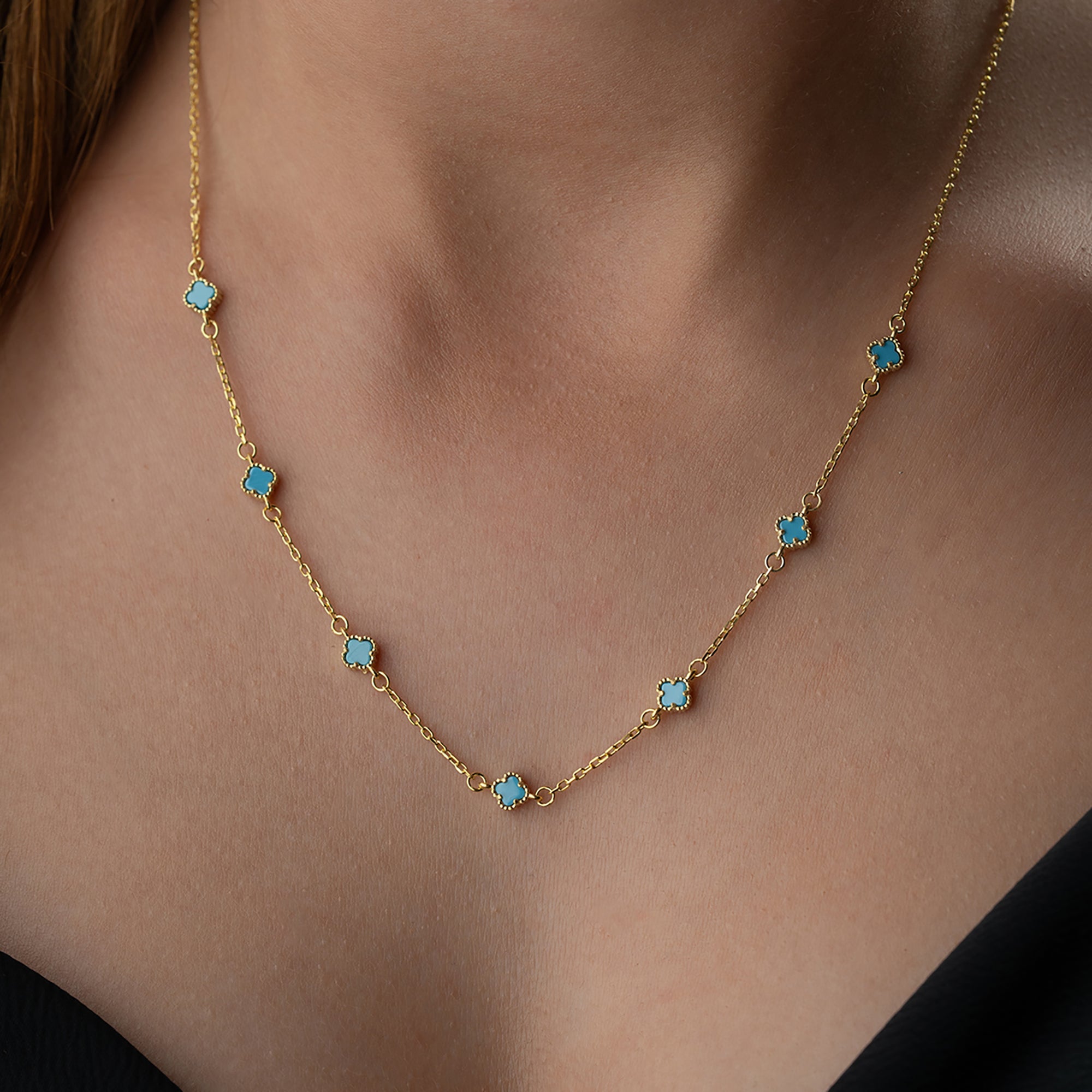 FENOR TÜRKIS KETTE | 925 SILBER