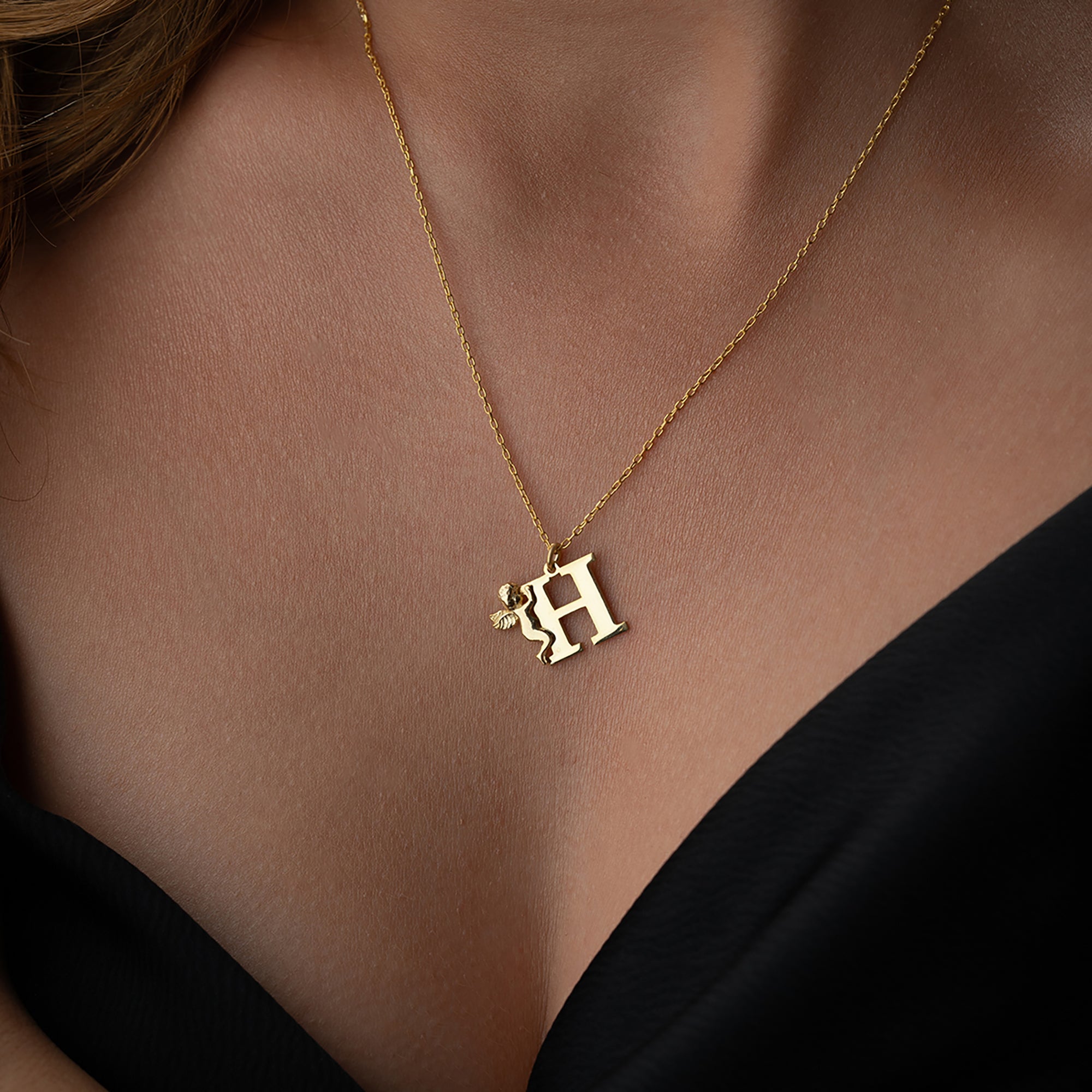 ANGELS BUCHSTABEN KETTE | 925 SILBER