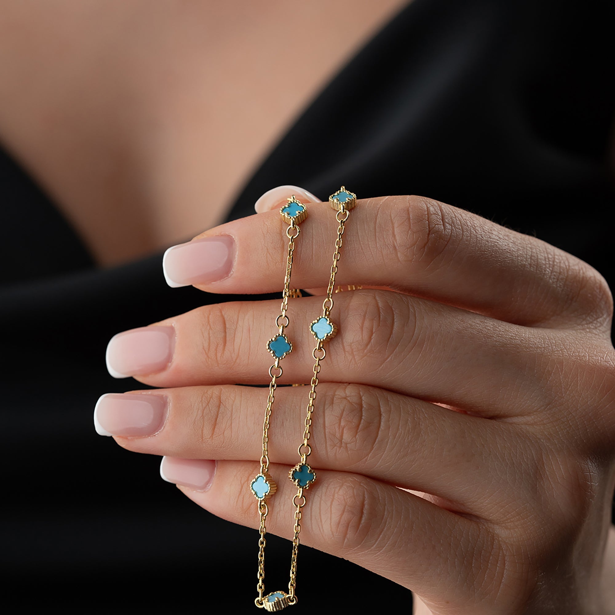 FENOR TÜRKIS KETTE | 925 SILBER