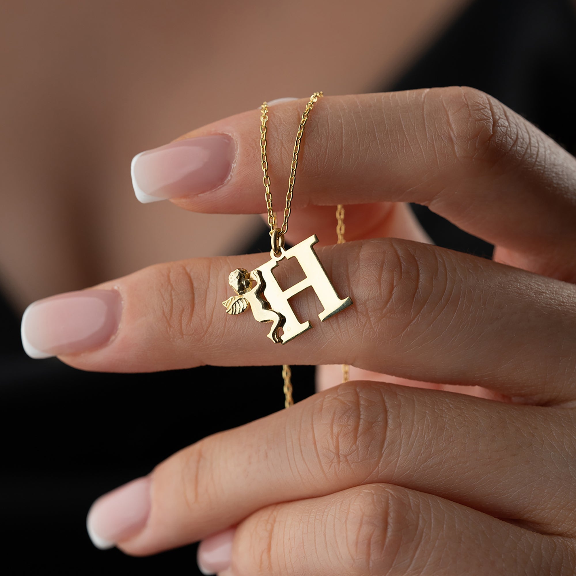 ANGELS BUCHSTABEN KETTE | 925 SILBER