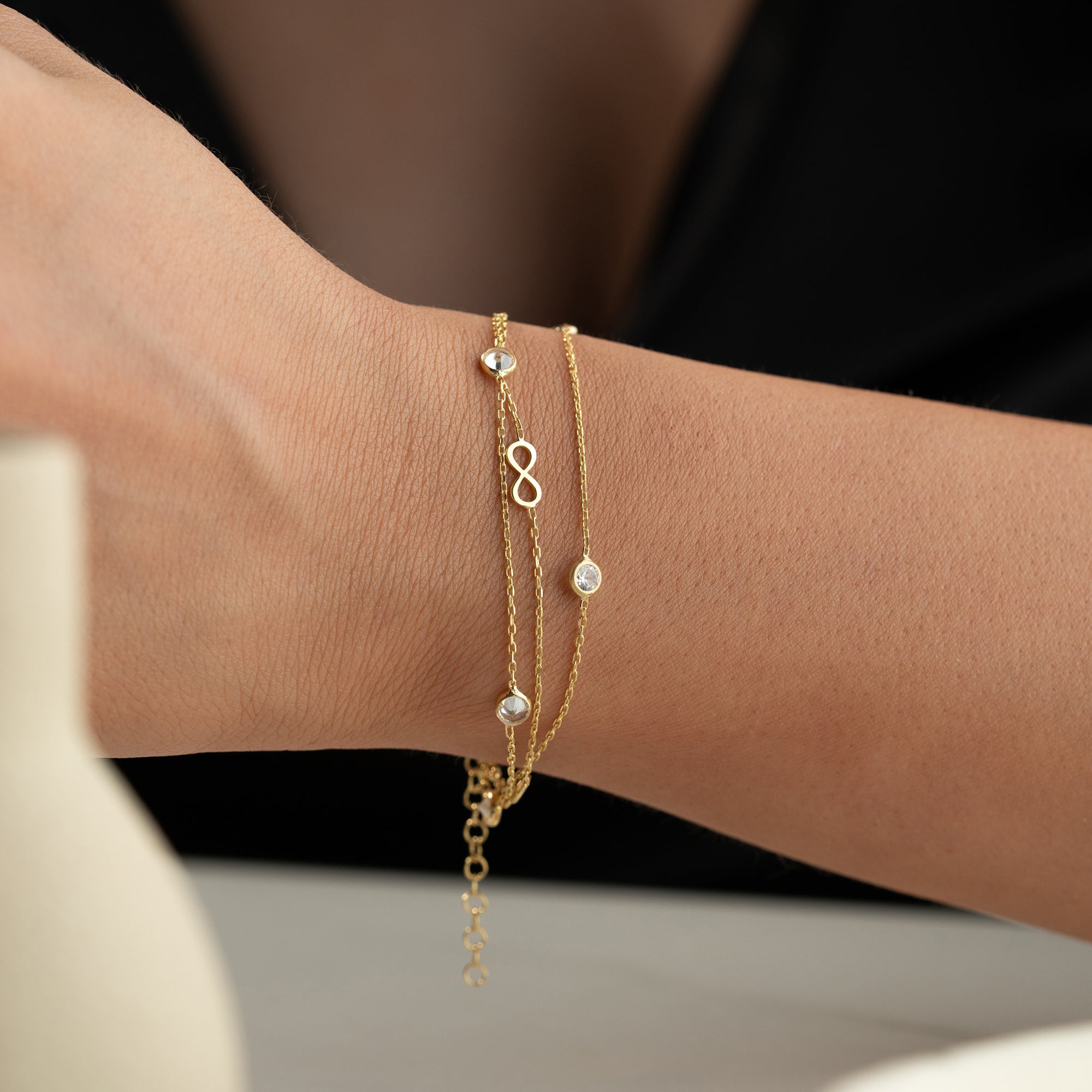 INFINITY ELYA ARMBAND | 925 SILBER