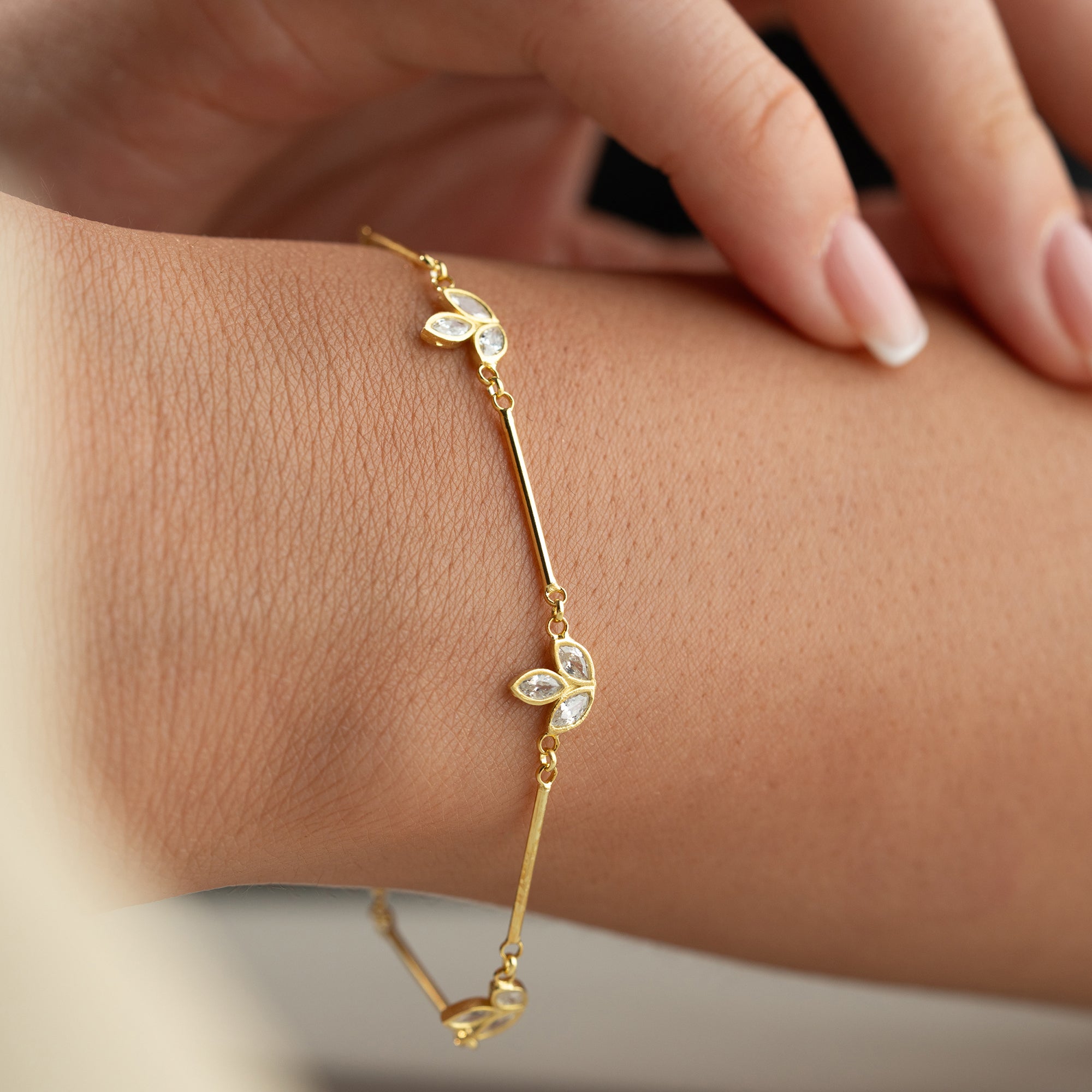 LOTUS NIRA ARMBAND | 925 SILBER