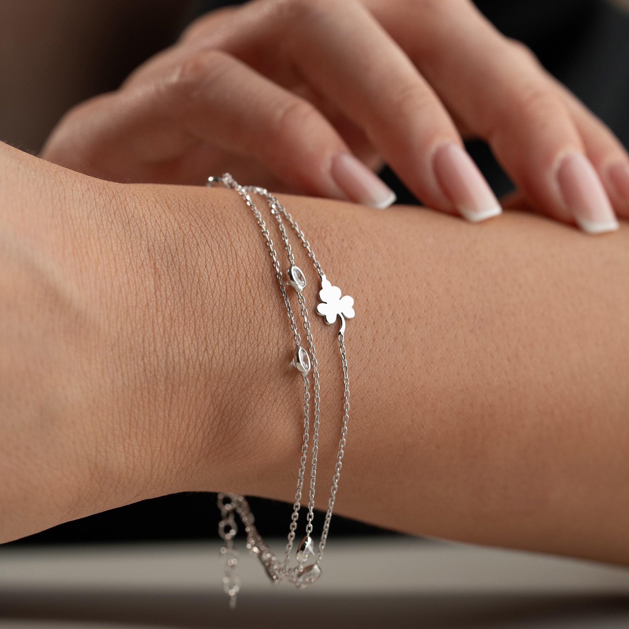 ZUME STONE ARMBAND | 925 SILBER