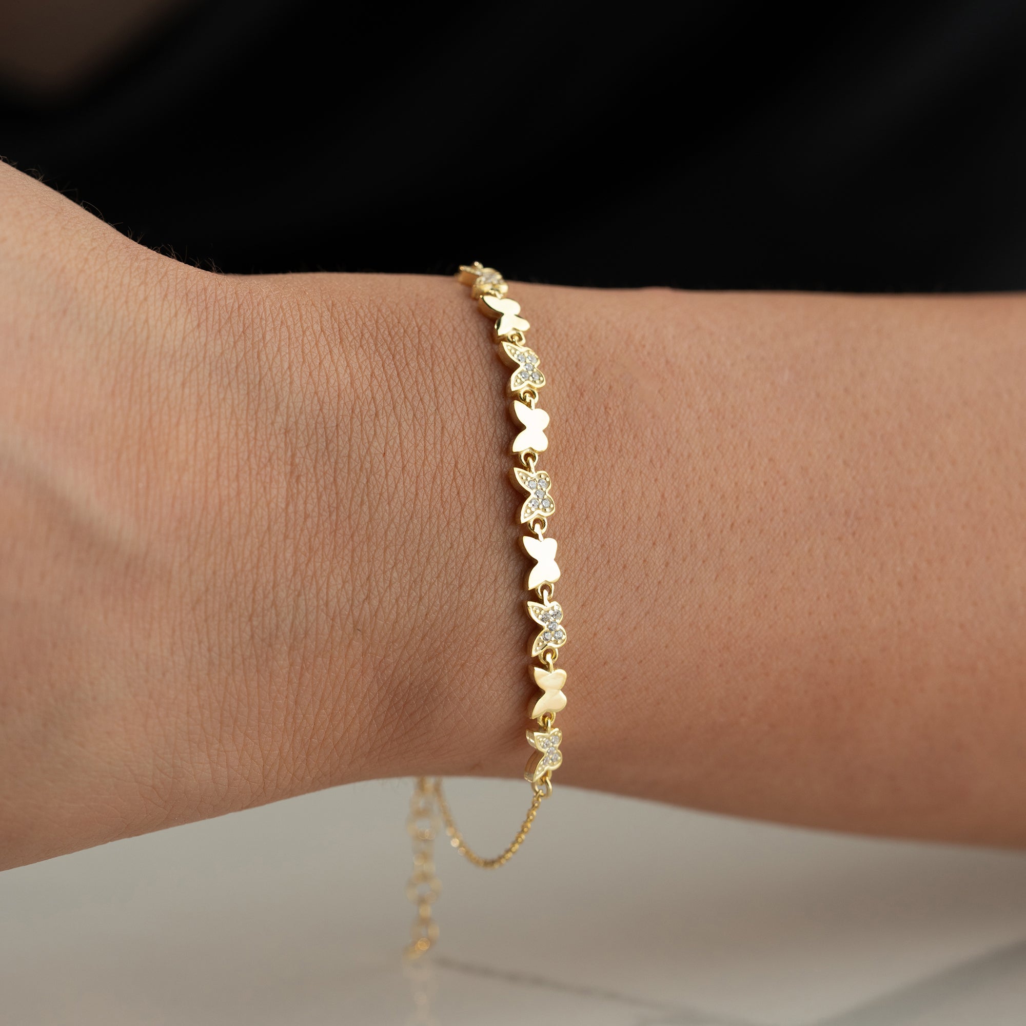MINI BUTTERFLY ARMBAND | 925 SILBER