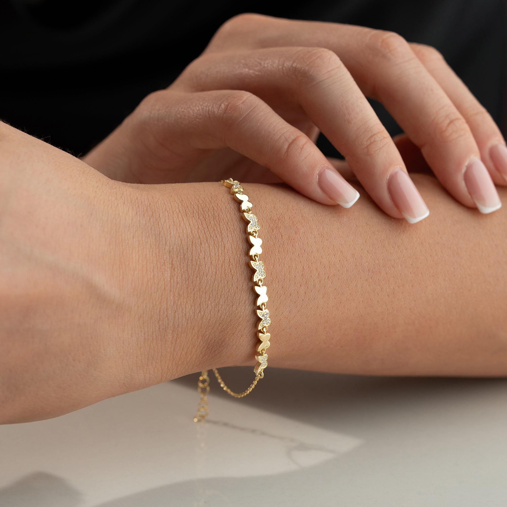 MINI BUTTERFLY ARMBAND | 925 SILBER