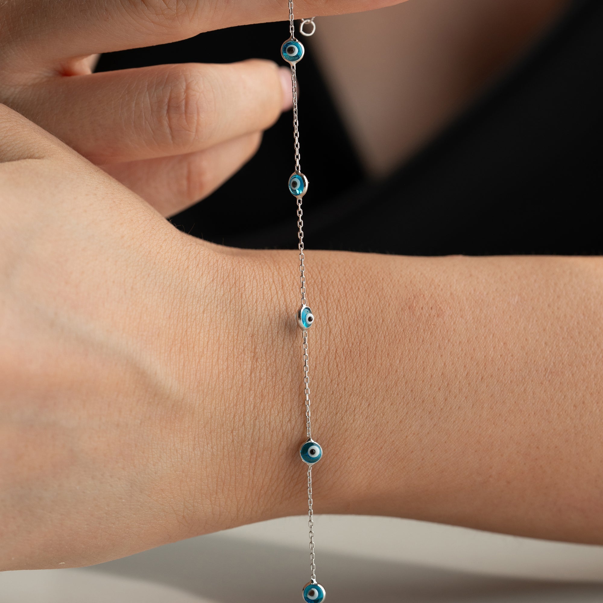 MINI NAZAR ARMBAND | 925 SILBER