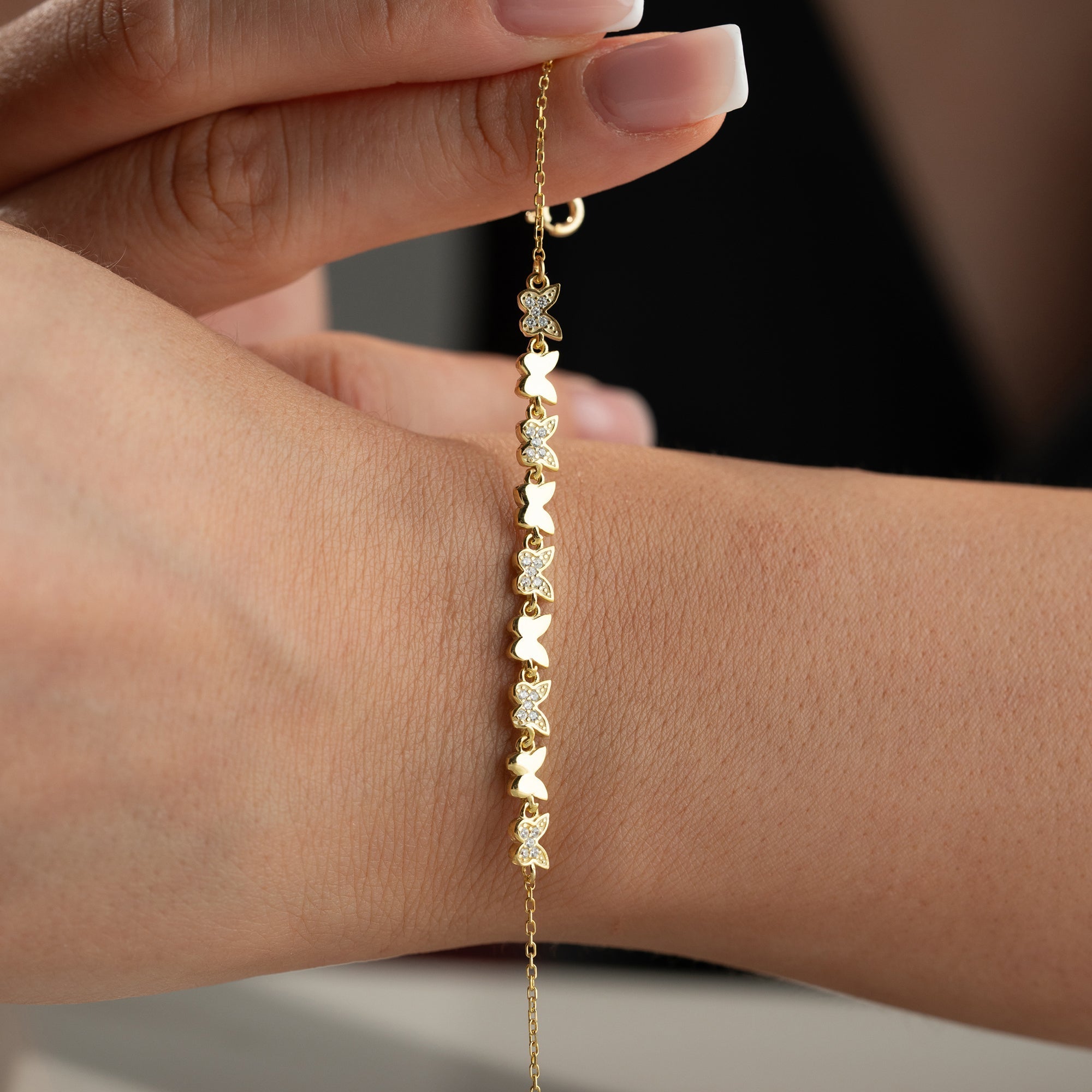 MINI BUTTERFLY ARMBAND | 925 SILBER