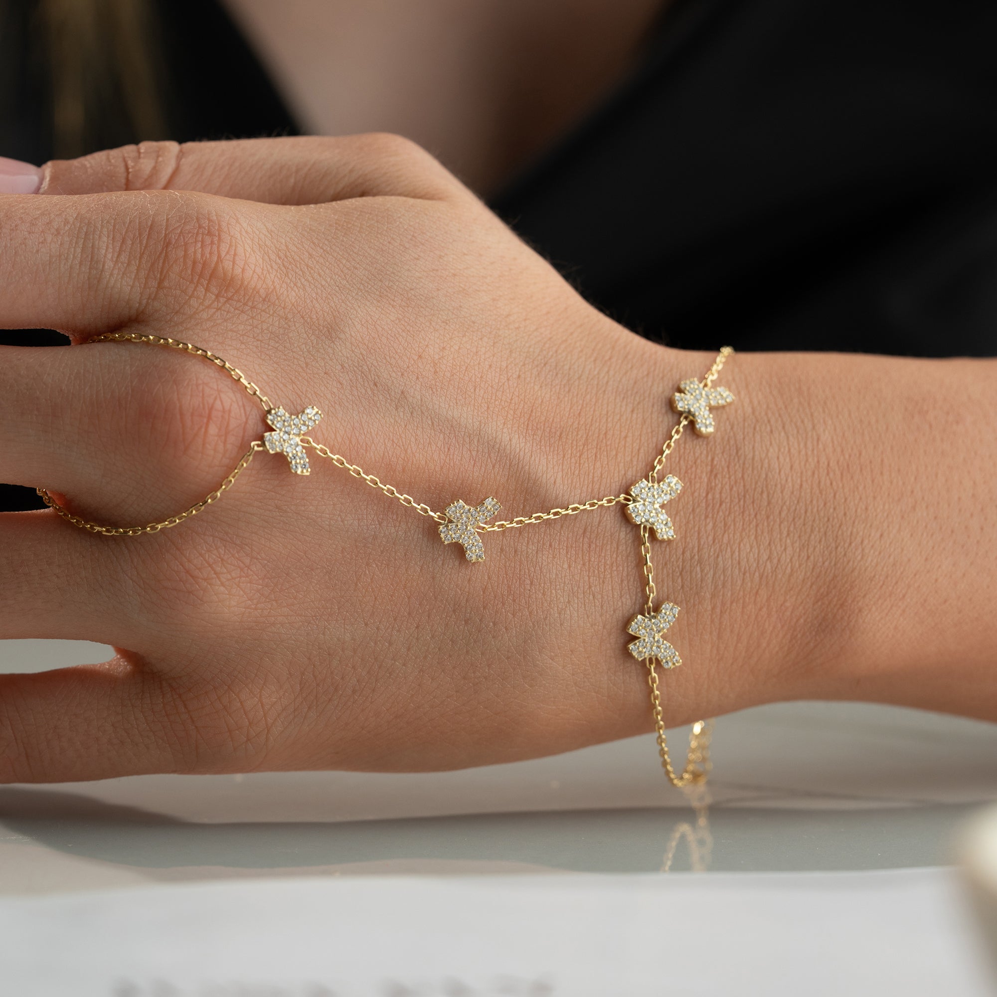 BUTTERFLY HANDKETTE | 925 SILBER