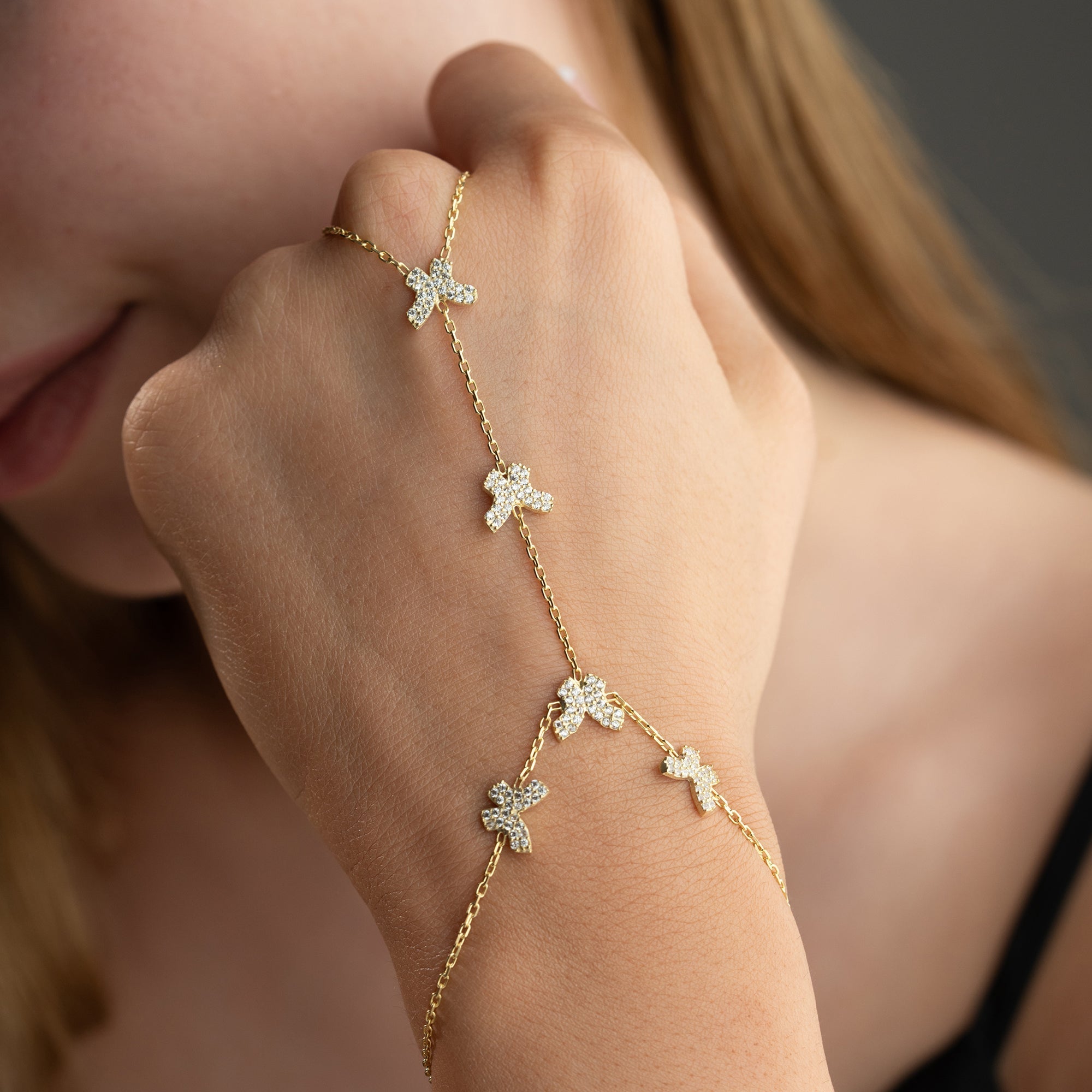 BUTTERFLY HANDKETTE | 925 SILBER