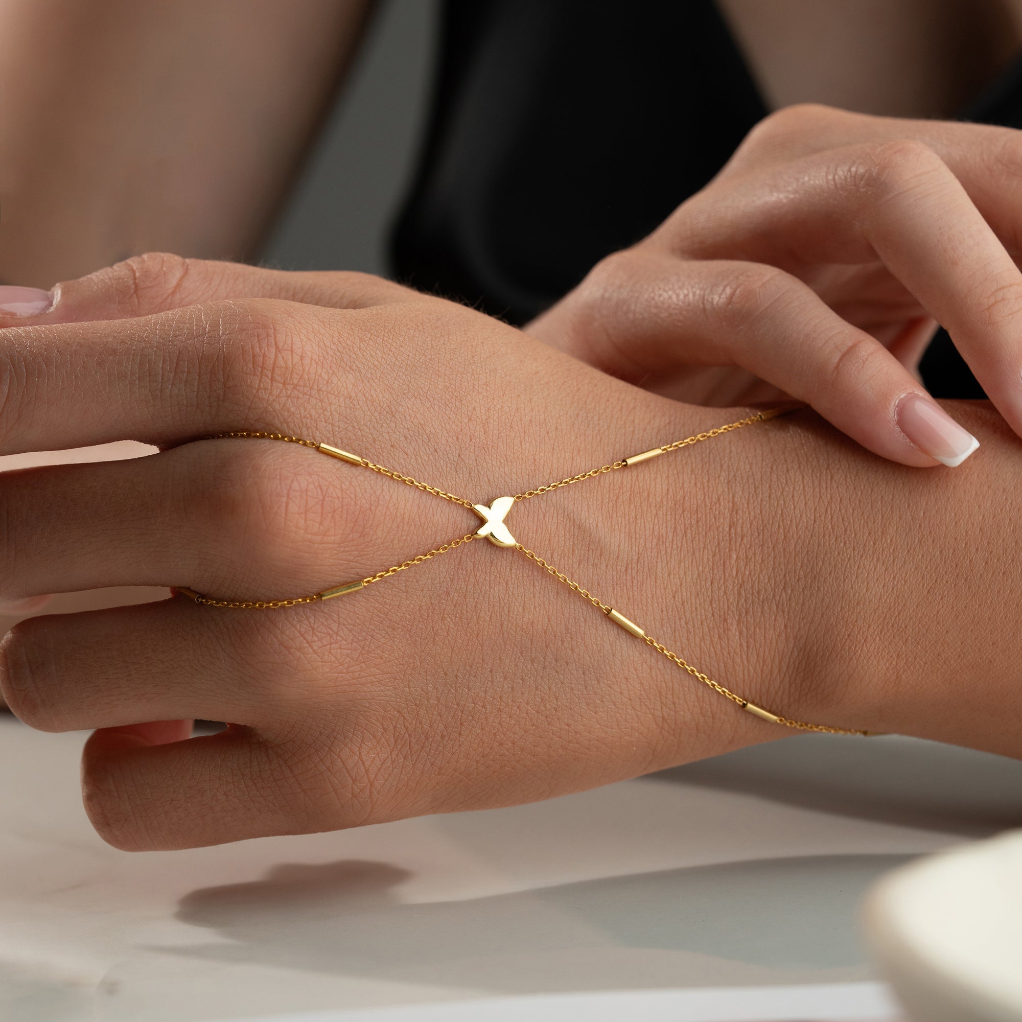 BUTTERFLY HANDKETTE | 925 SILBER