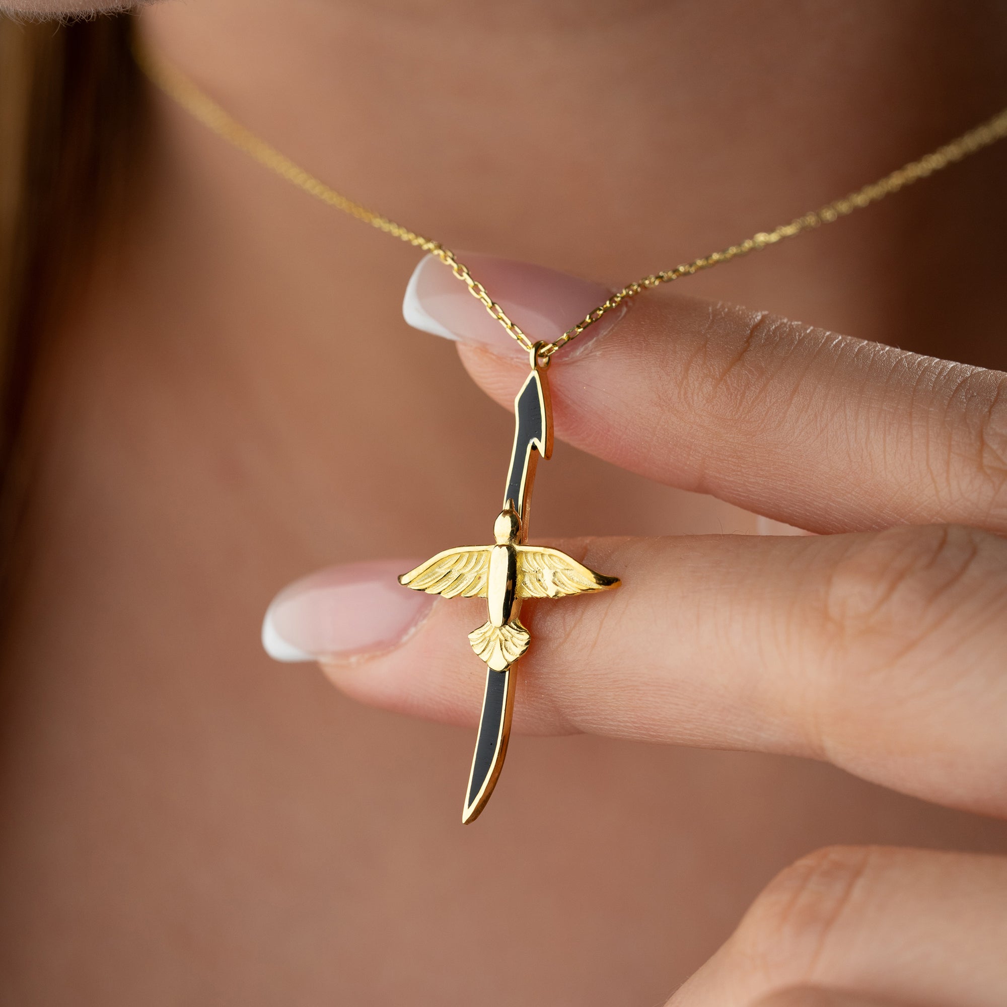 ELIF ANKA BLACK KETTE | 925 SILBER