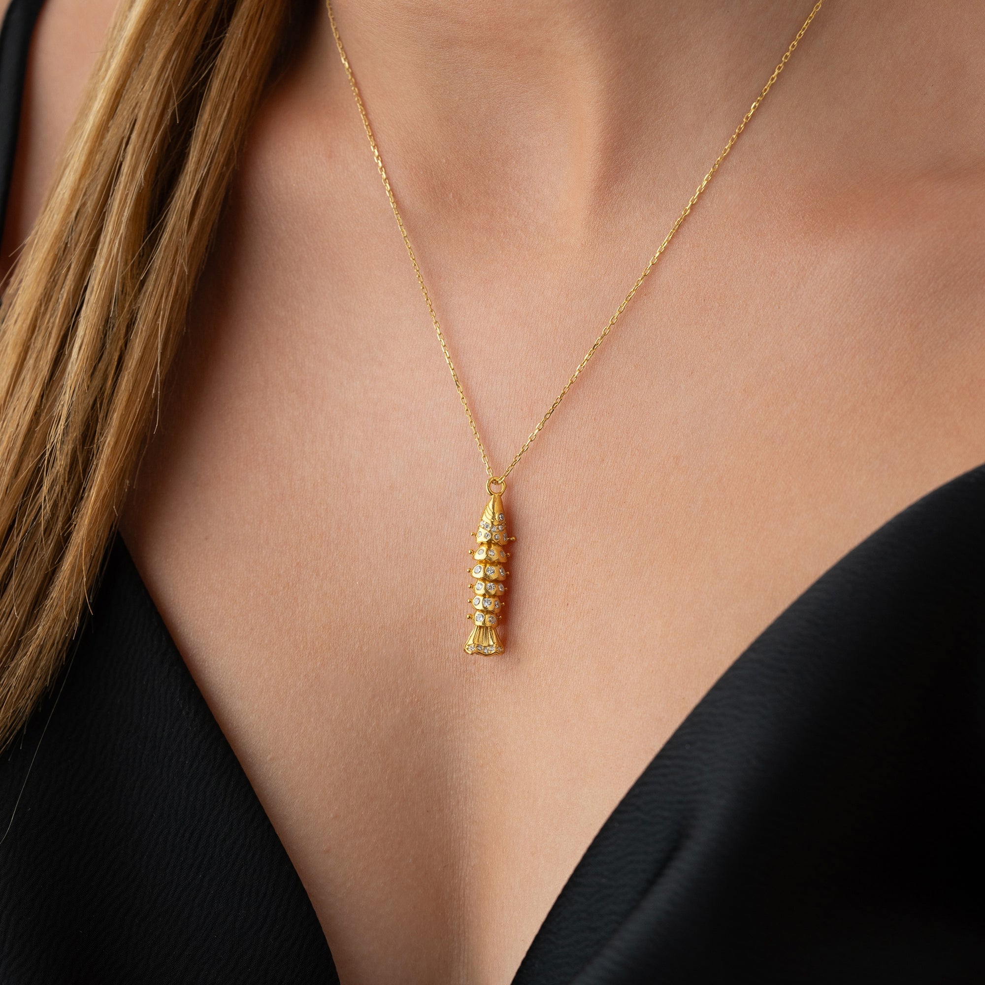 FISH KETTE | 925 SILBER