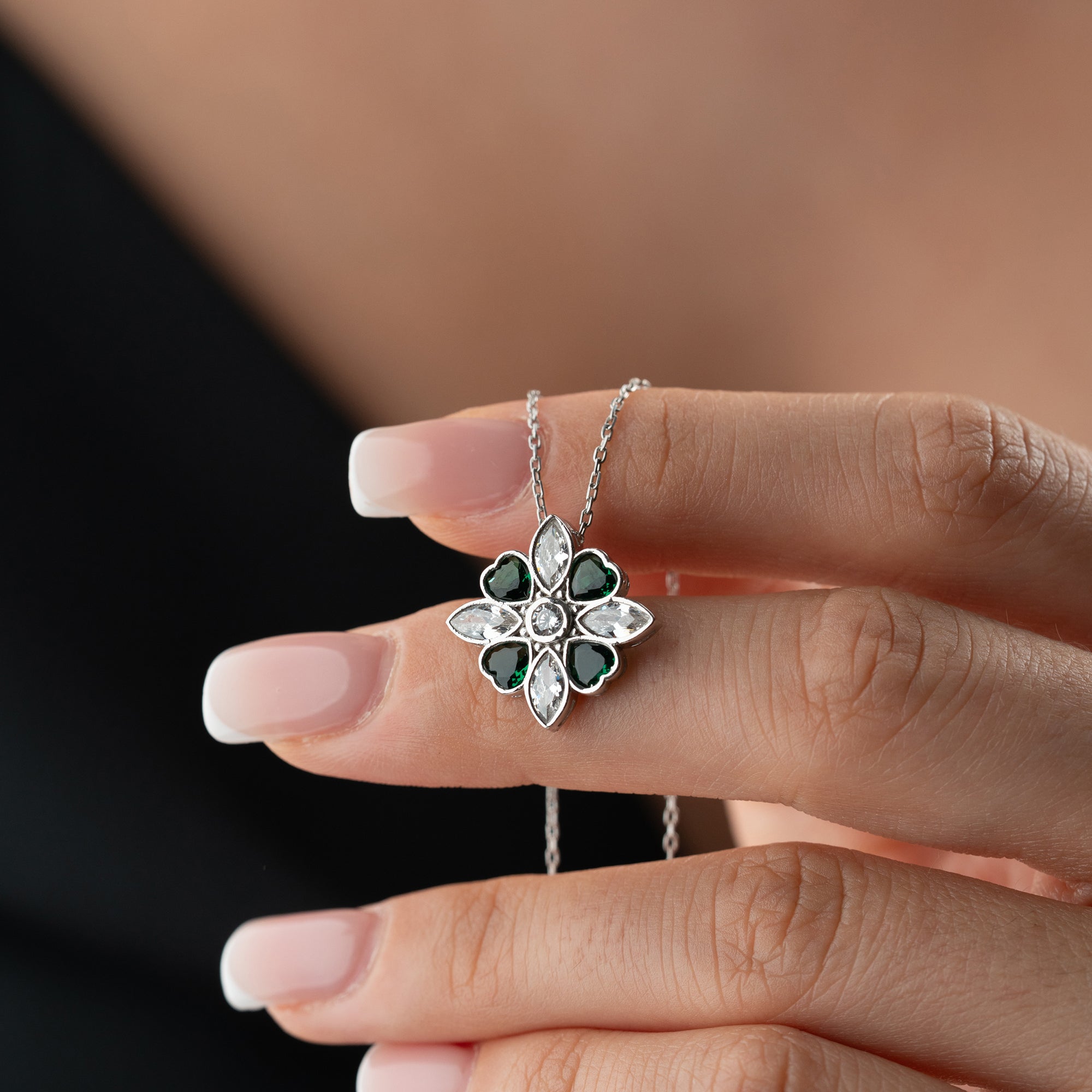 MIGOK GREEN KETTE | 925 SILBER