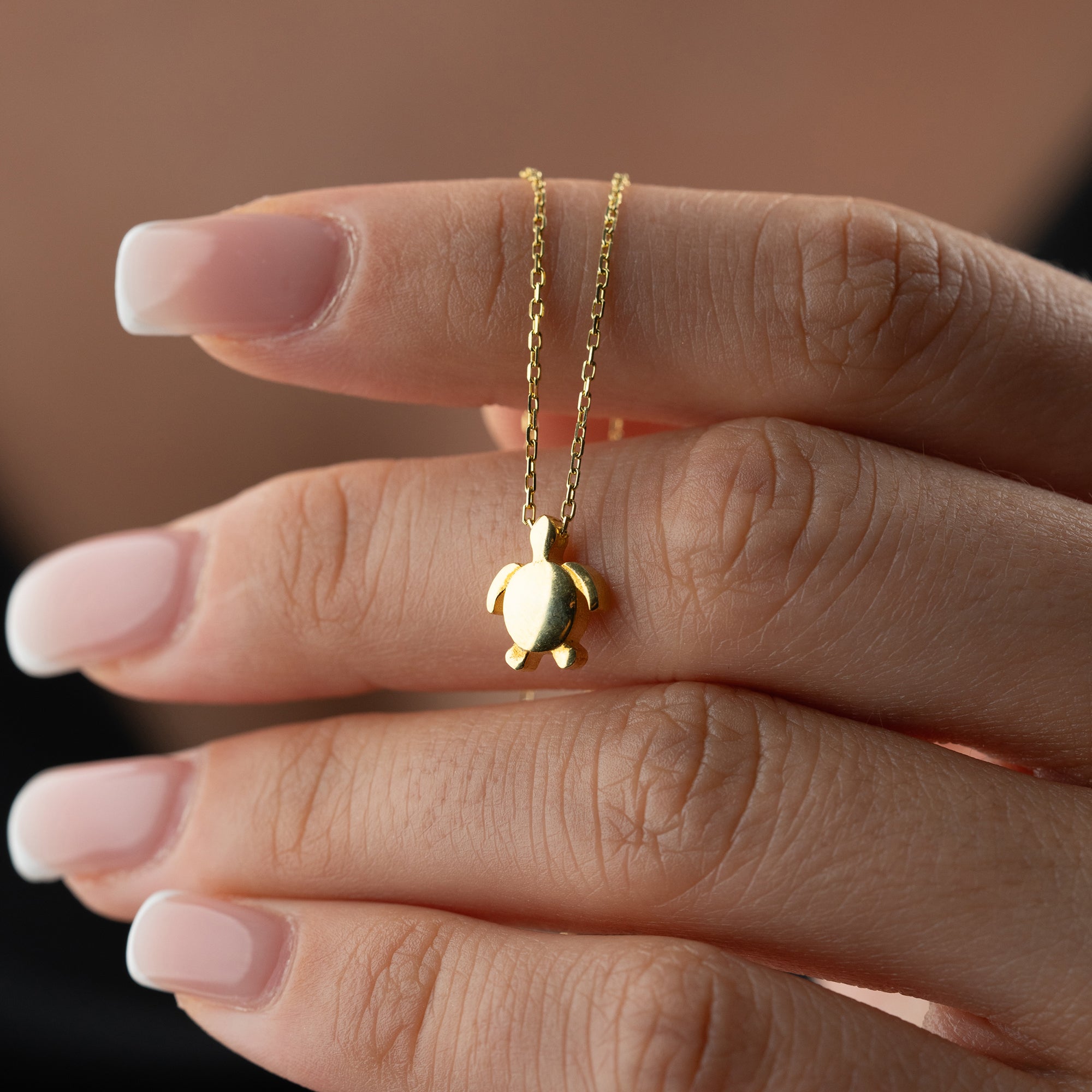 MINI TURTLE KETTE | 925 SILBER