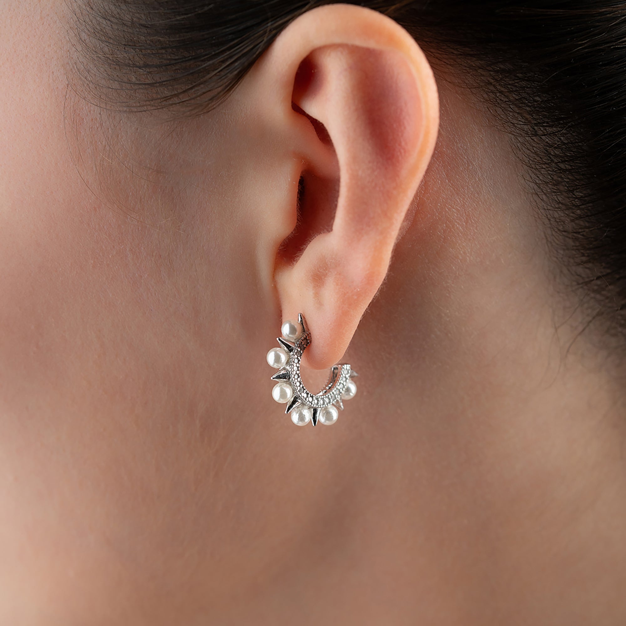 MINA PEARL OHRRINGE | 925 SILBER