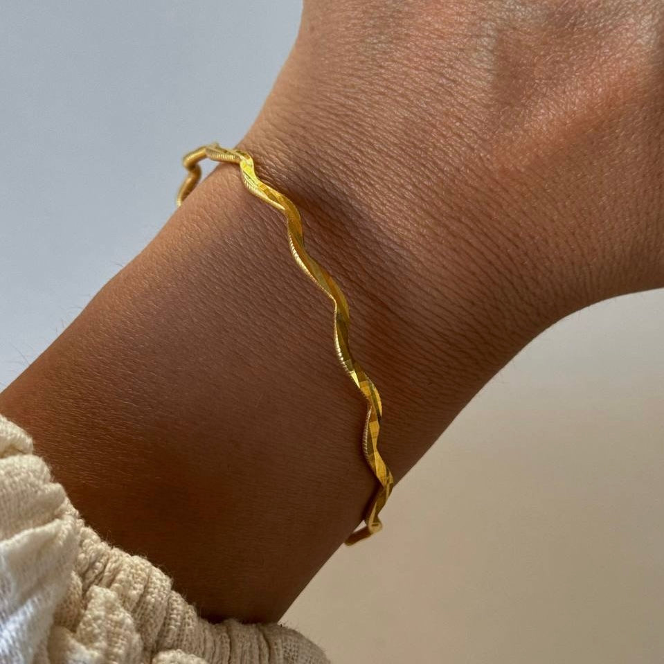 ZIKZAK AJDA ARMREIFEN | 925 SILBER