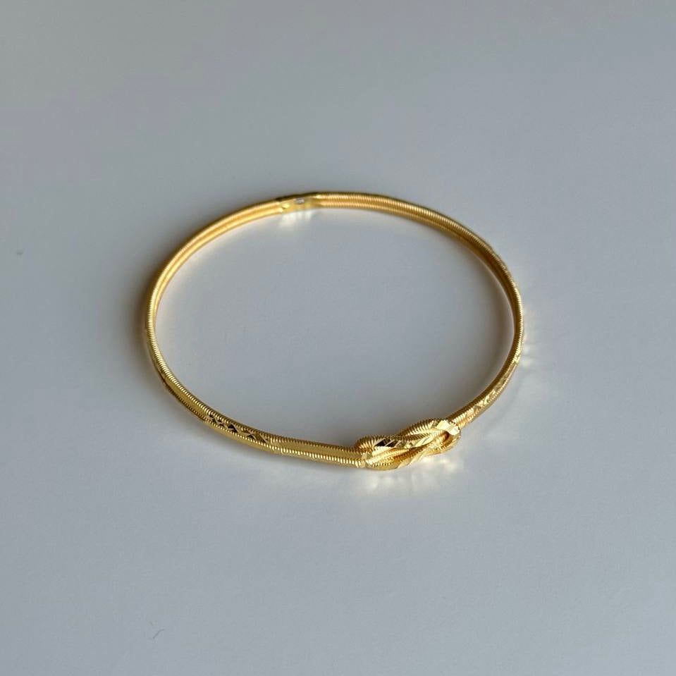 LIEBESKNOTEN AJDA ARMREIFEN | 925 SILBER