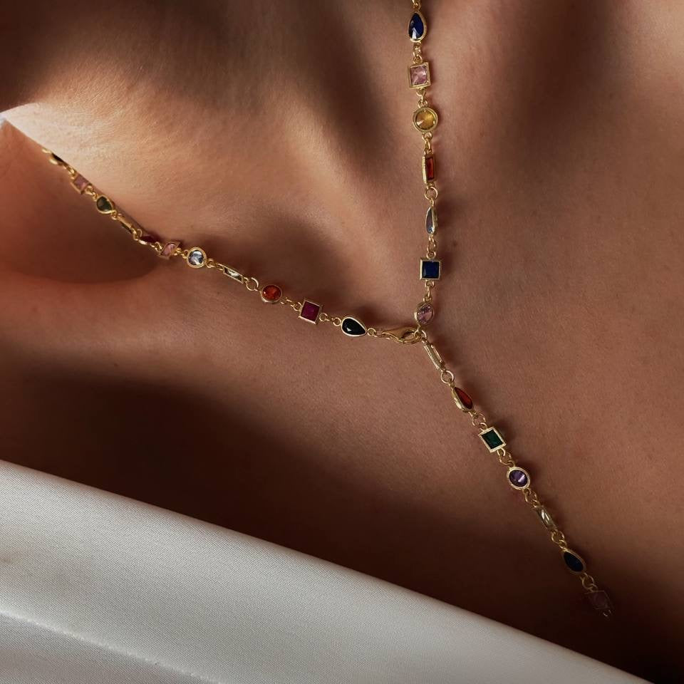 COLORFULL Y KETTE | 925 SILBER