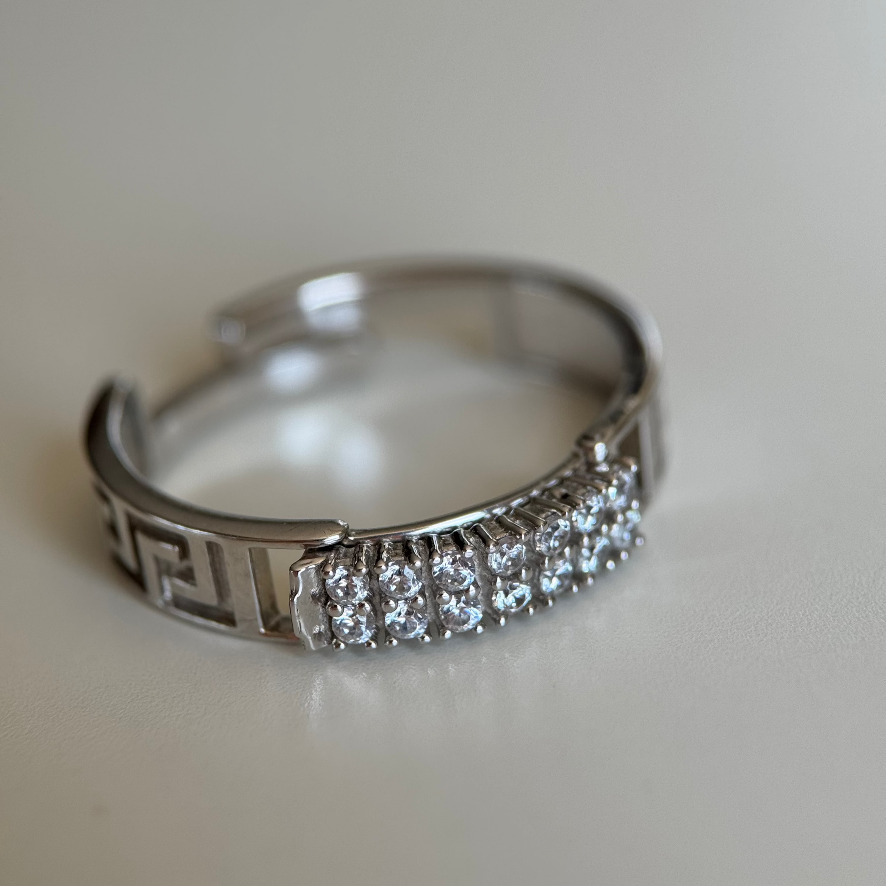 CLOVER STONE RING | 925 SILBER