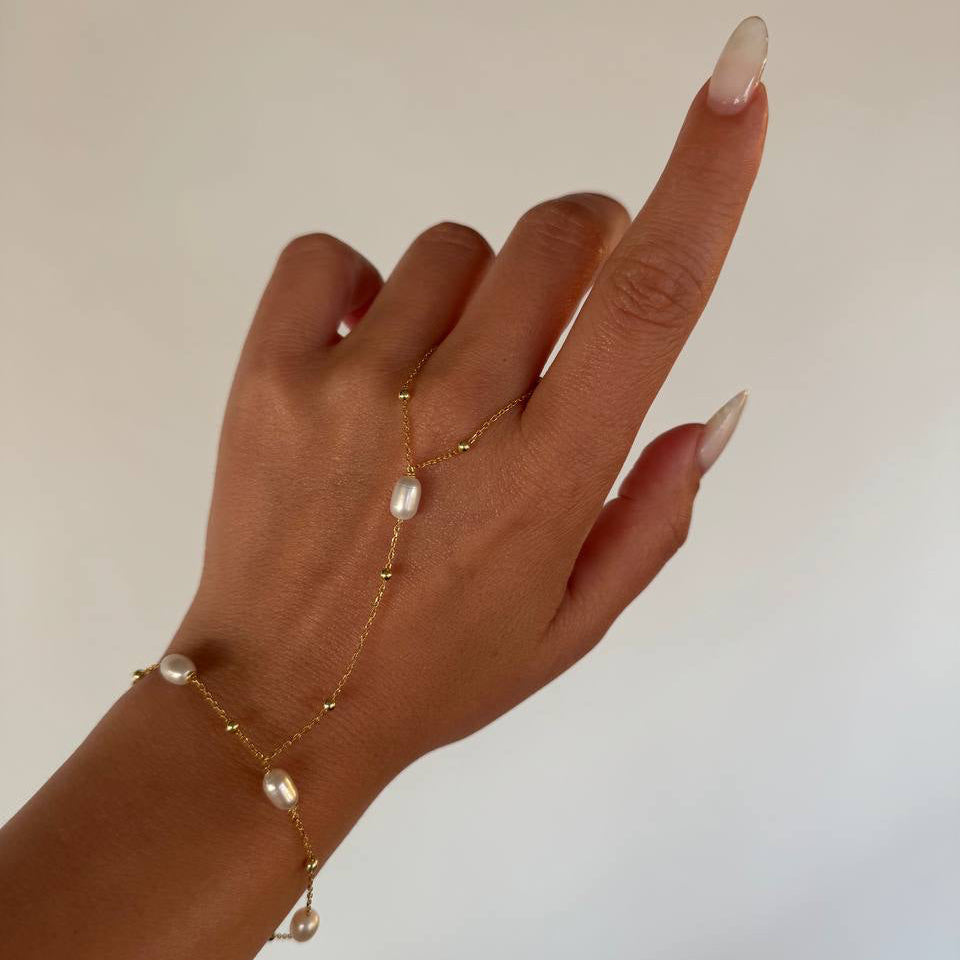 ELIVA PEARL HANDKETTE | 925 SILBER