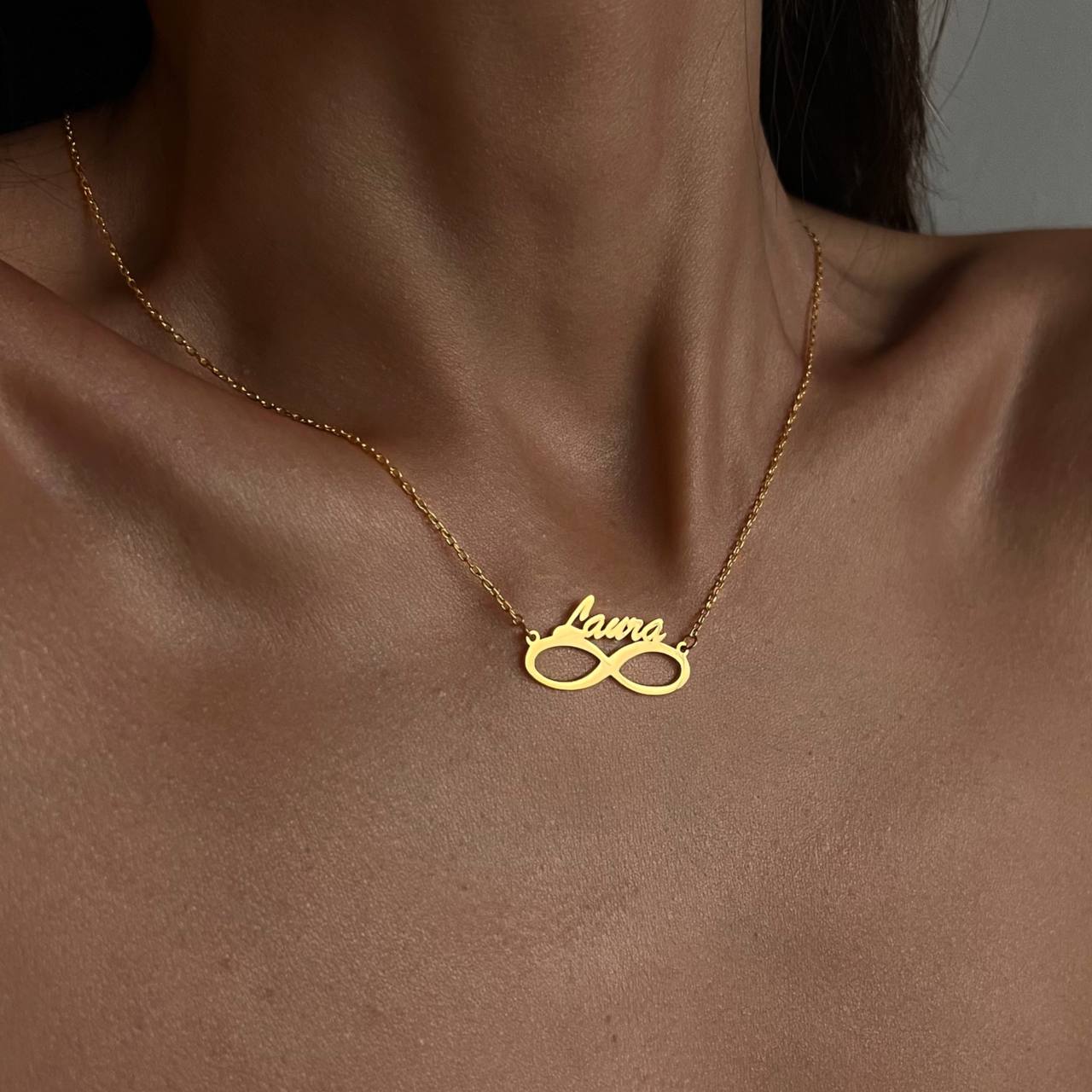 Infinity Name Necklace (8725482045783)