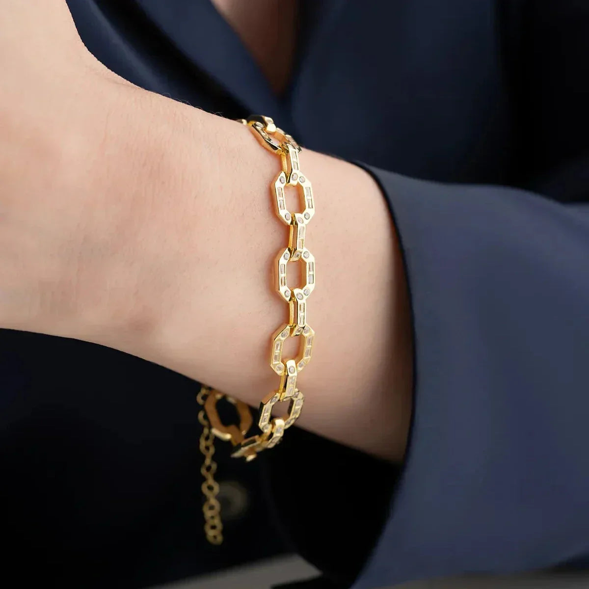 FINESSE STEIN ARMBAND | 925 SILBER