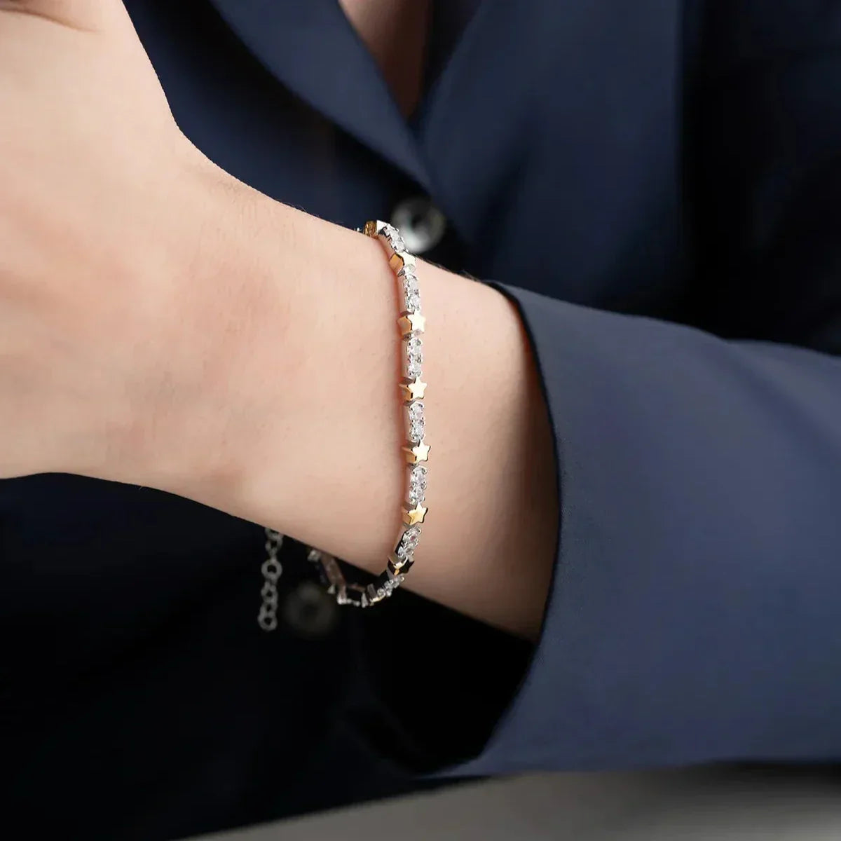 MINI STAR ICEDOUT ARMBAND | 925 SILBER